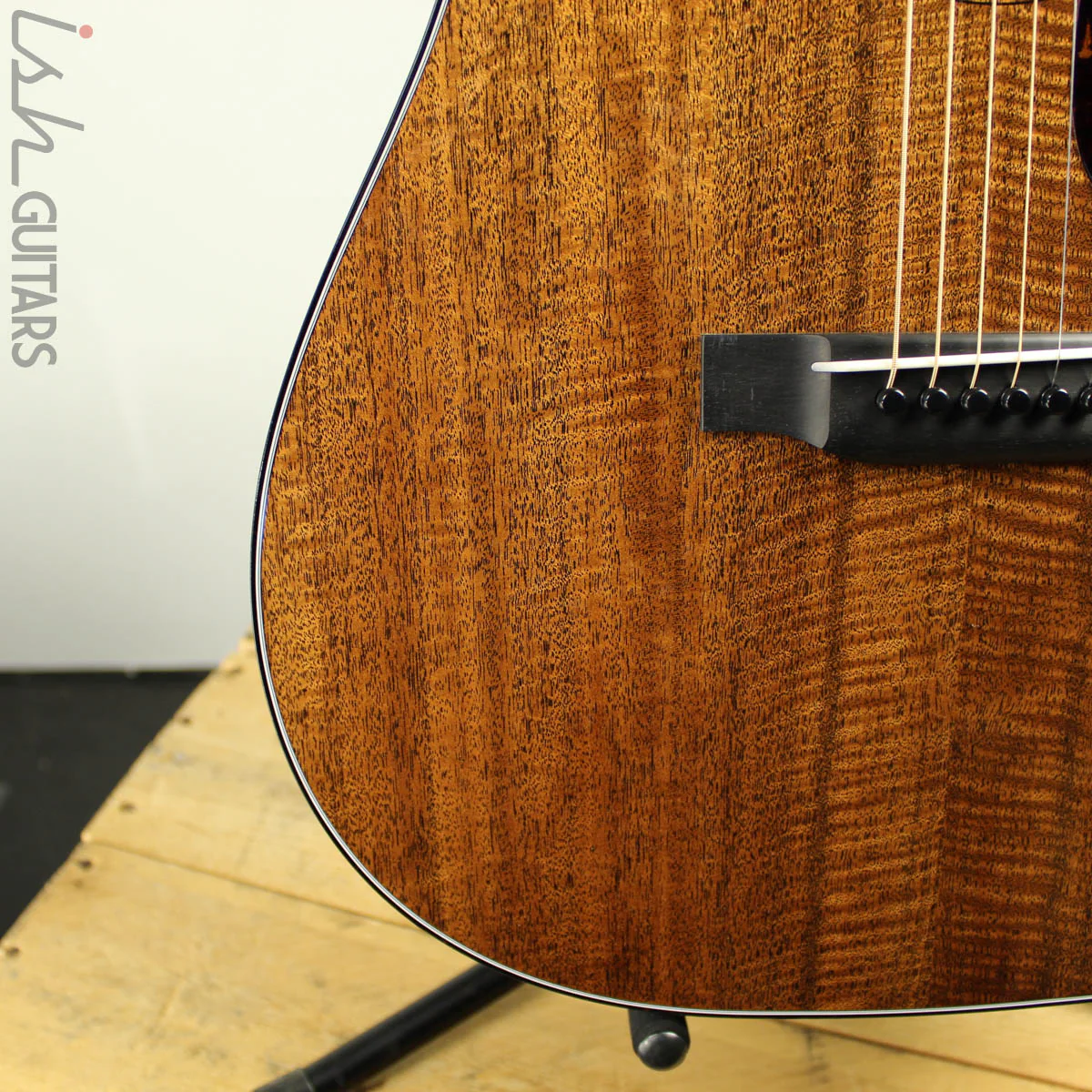 Martin Custom Shop D-1 DSS Slope Shoulder 12 Fret Dreadnought Flamed Mahogany - Image 5