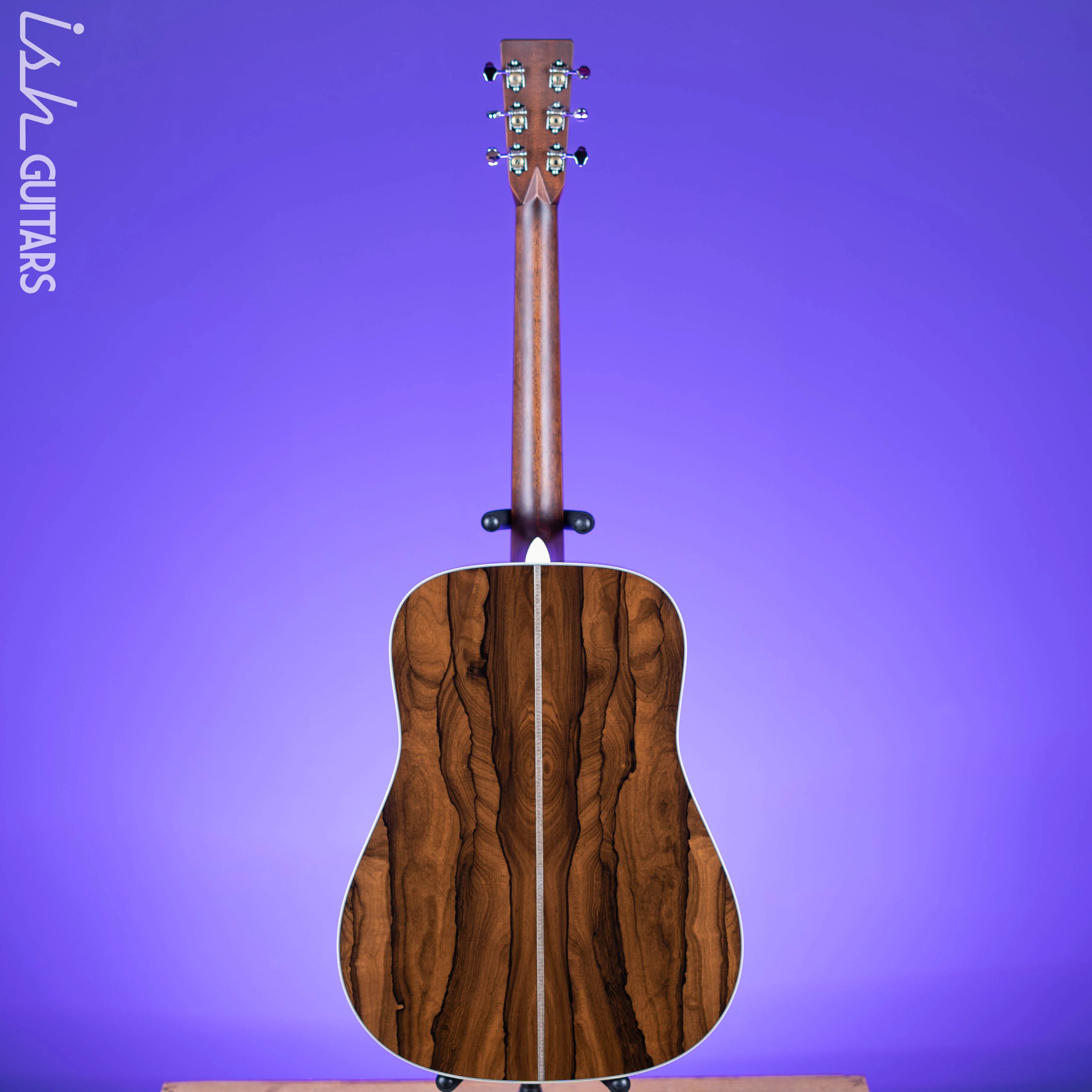Martin Custom Shop HD-28V Dreadnought Acoustic Guitar Ziricote Natural - Image 8