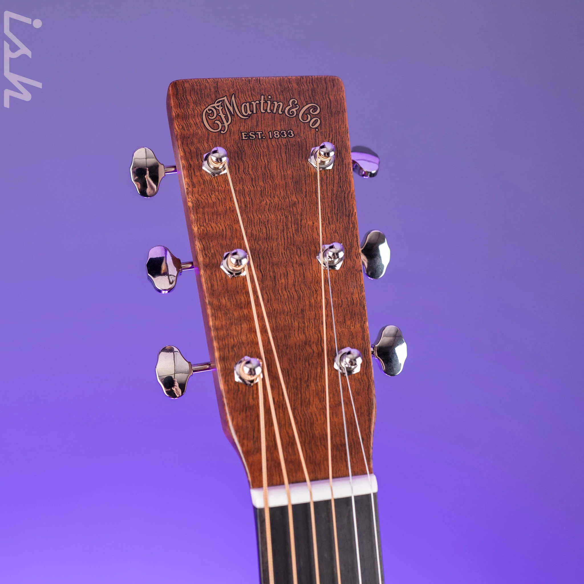 Martin Custom Shop D-18 Style Dreadnought Flamed Mahogany - Image 6