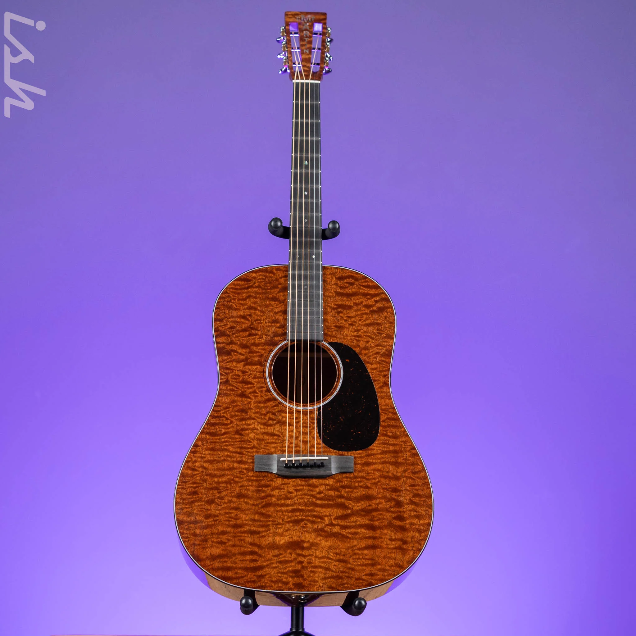 Martin Custom Shop D-18 Style Quilted Sapele 12-Fret - Image 2