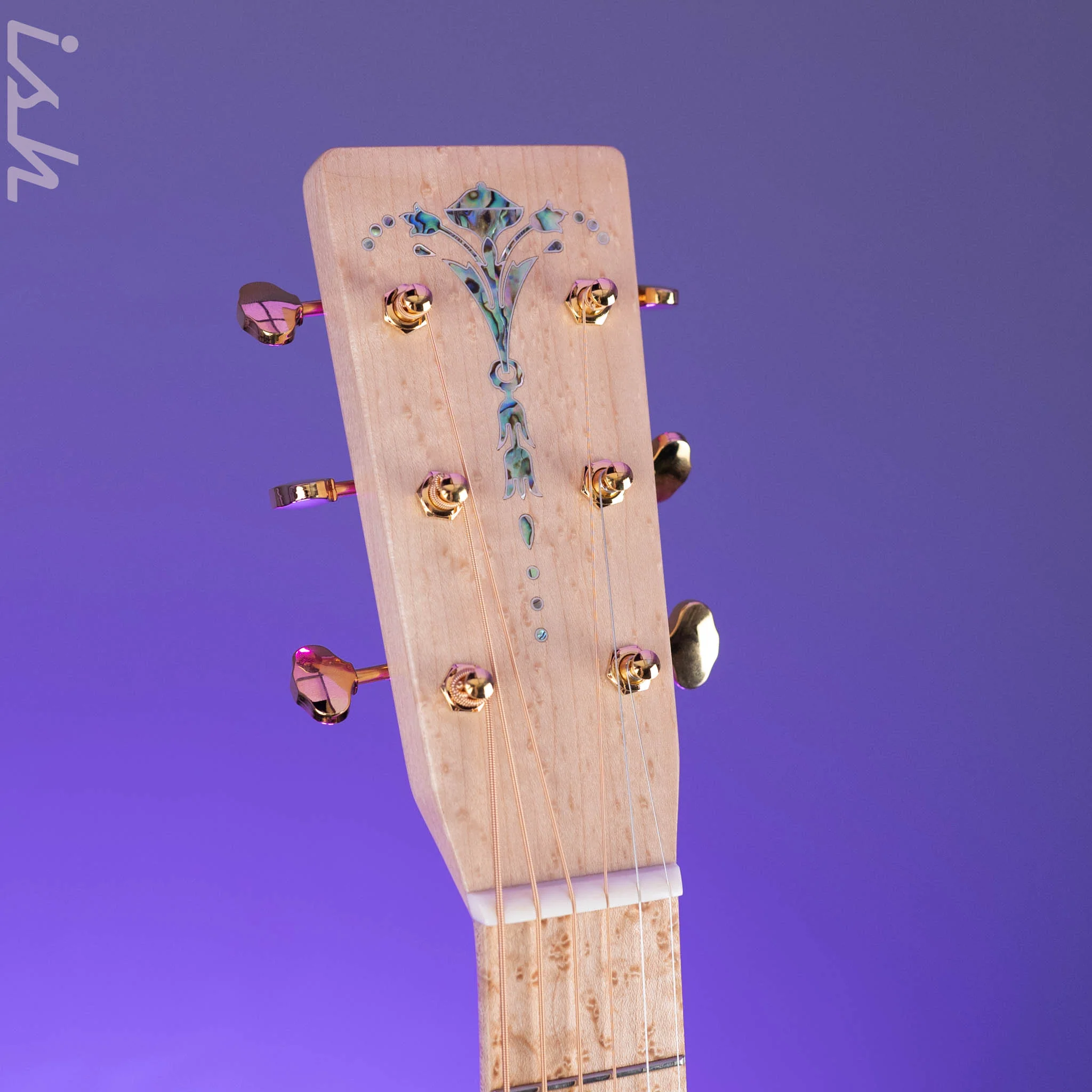 Martin Custom Shop D-28 Style Dreadnought Acoustic Guitar Highly Flamed Koa - Image 10
