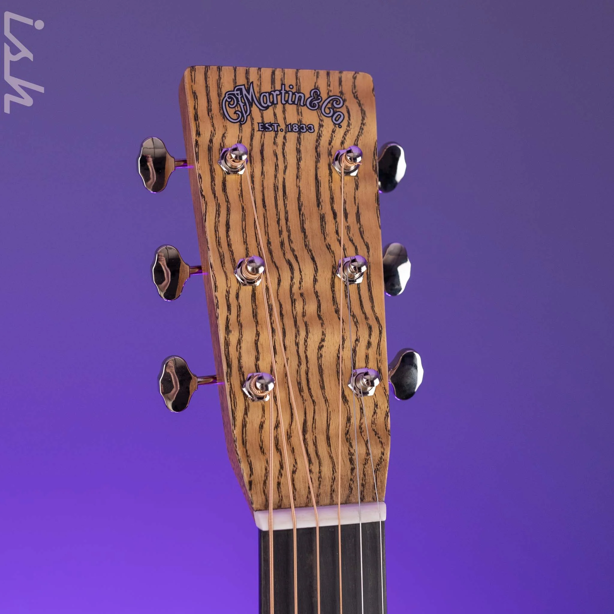 Martin Custom Shop GP-28 Style Quilted Tamo Ash Back/Sides & Italian Alpine Spruce Top - Blemished - Image 7