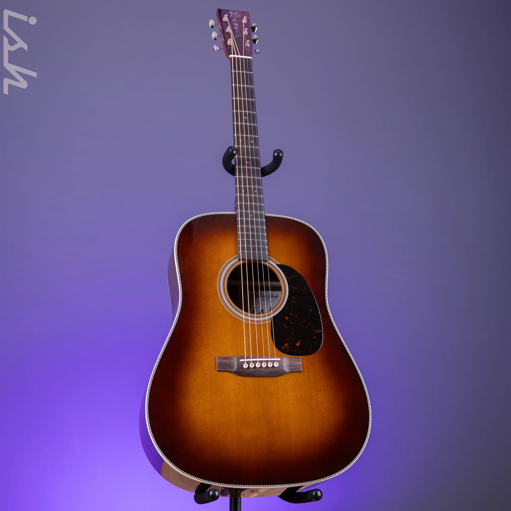 Martin Custom Shop HD-28 Style Wild Grain East Indian Rosewood Back & Sides - Image 3