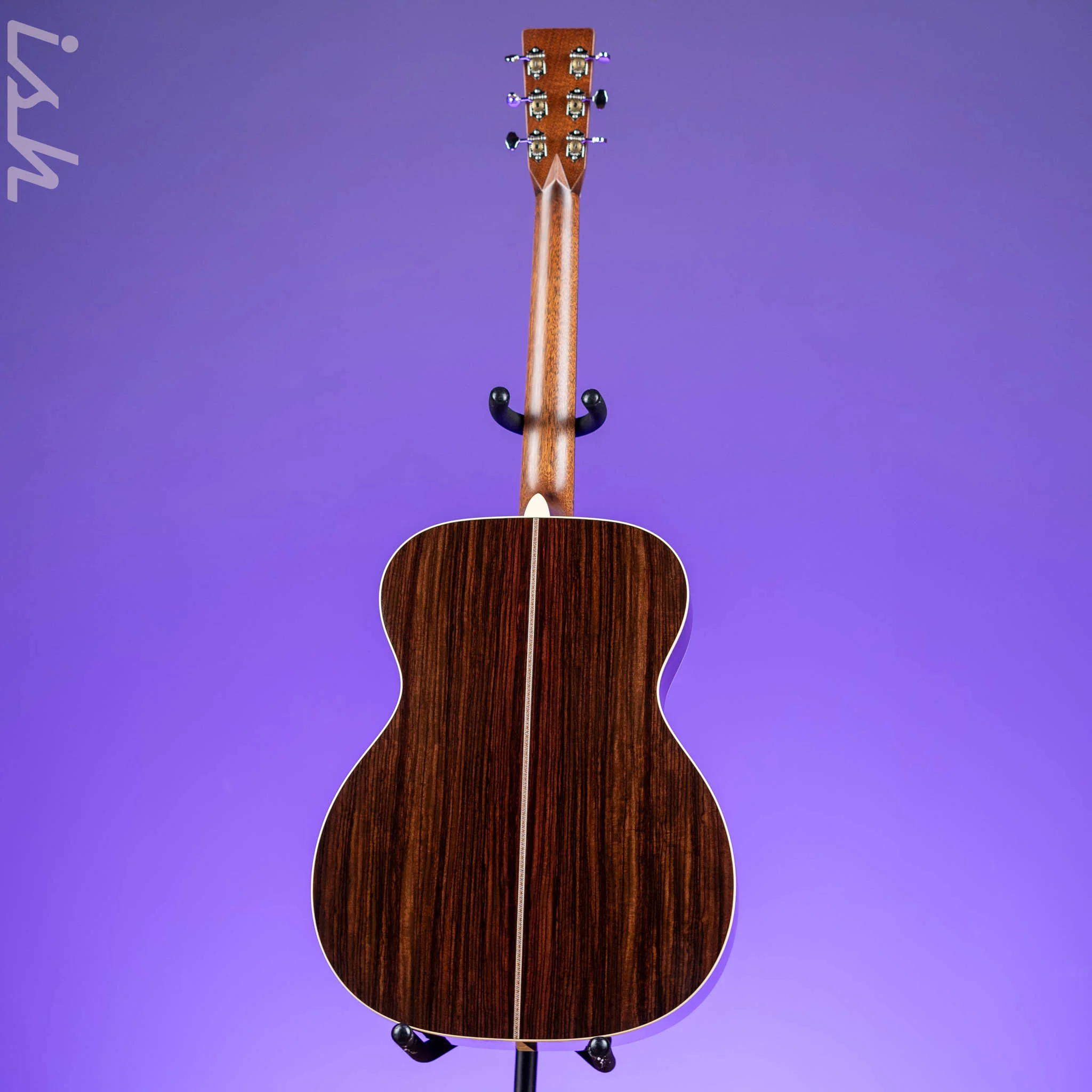 Martin Custom Shop OM-28 Style East Indian Rosewood Natural - Image 8