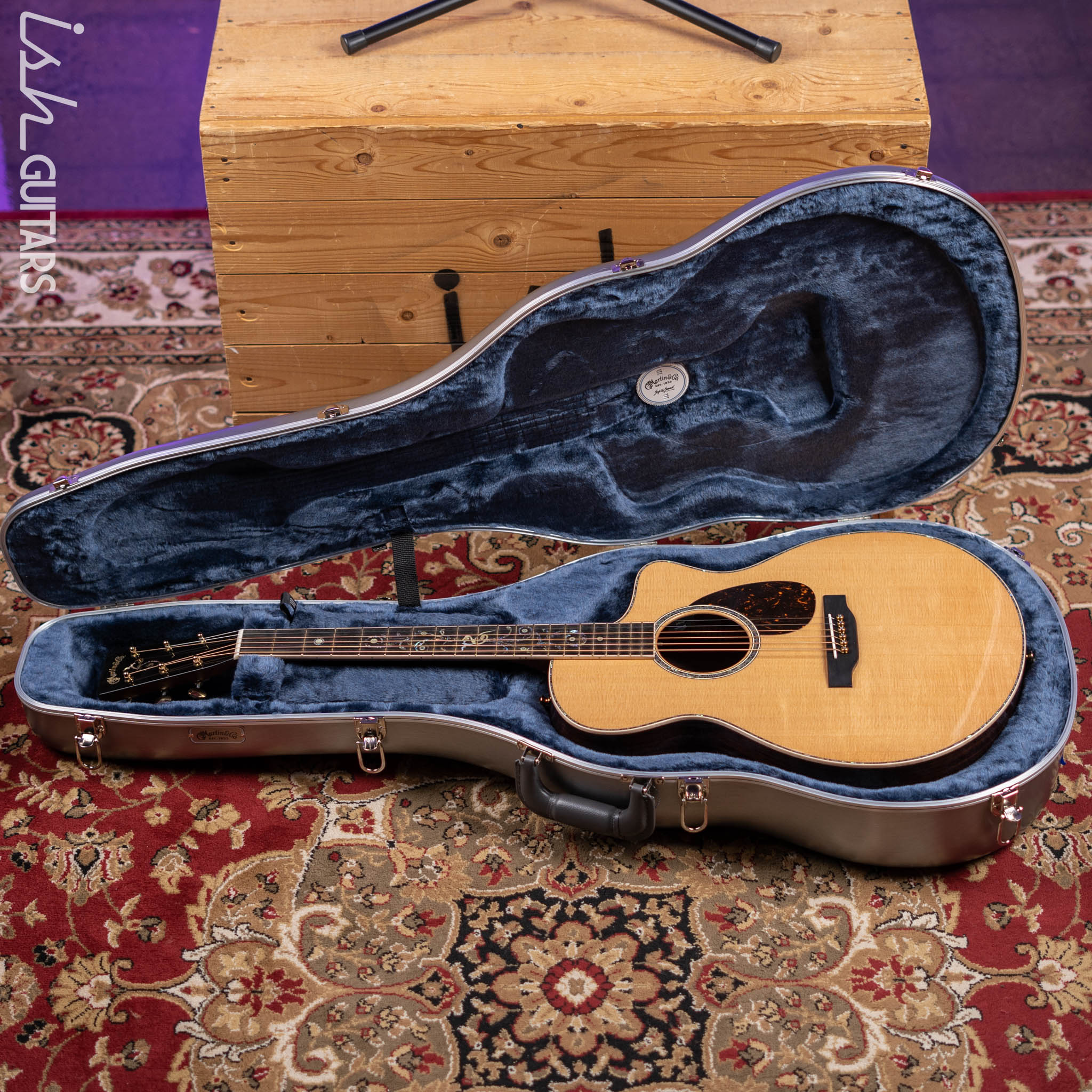 2022 Martin Custom Shop SC-2022 Acoustic-Electric Guitar Natural - Image 16