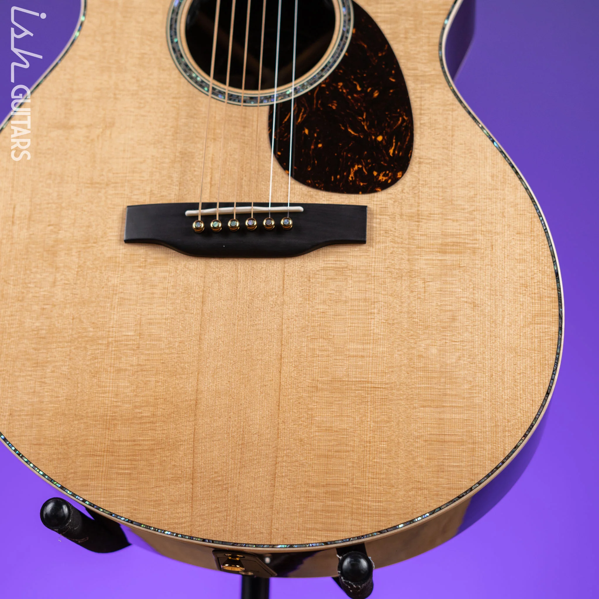 2022 Martin Custom Shop SC-2022 Acoustic-Electric Guitar Natural - Image 4