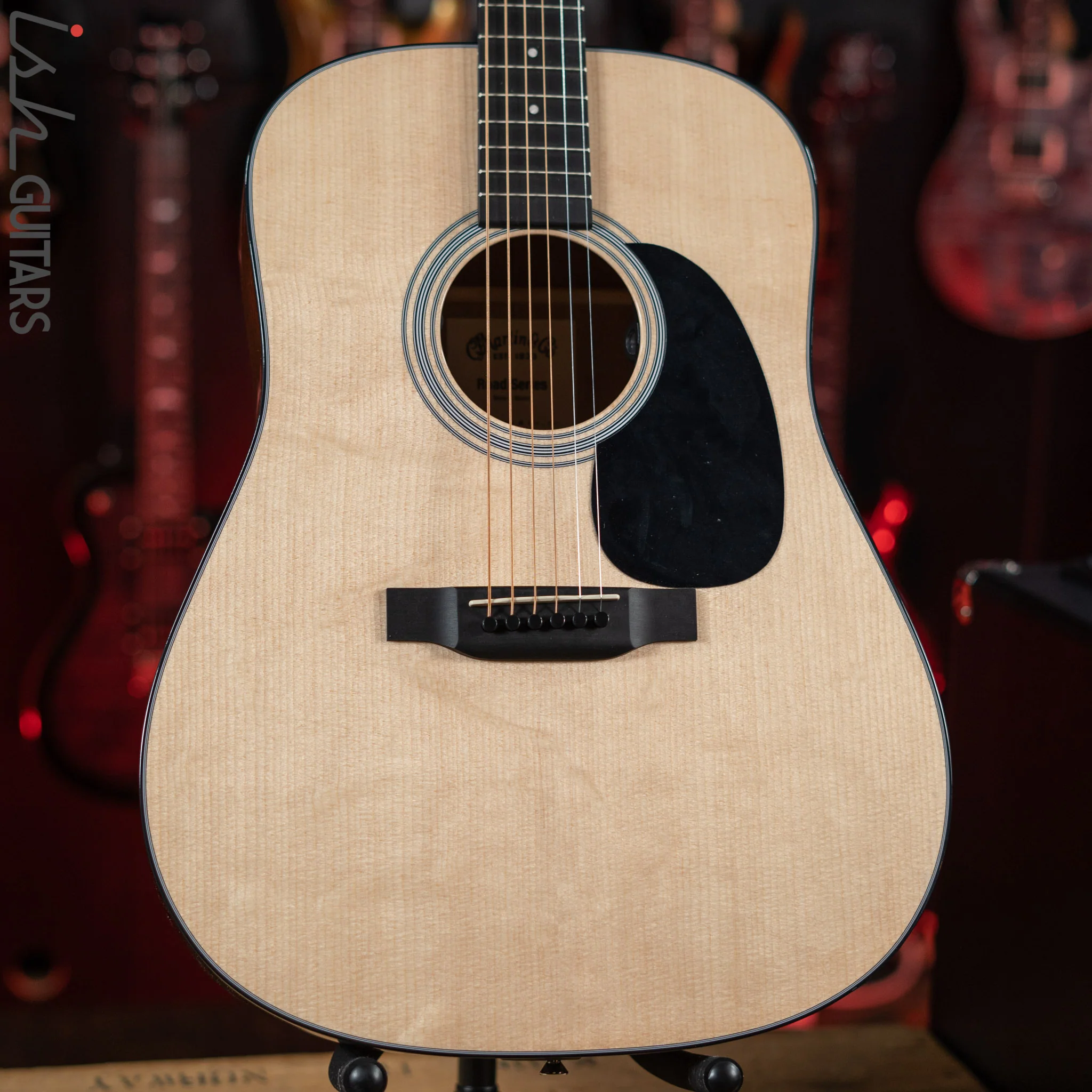 2022 Martin D-12E Road Series Acoustic-Electric Guitar Natural - Image 2