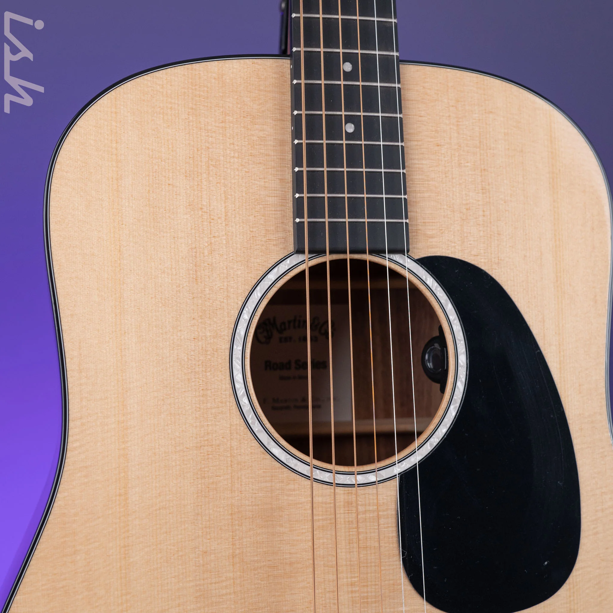 Martin D-12E Road Series Acoustic-Electric Guitar Natural - Blemished - Image 3