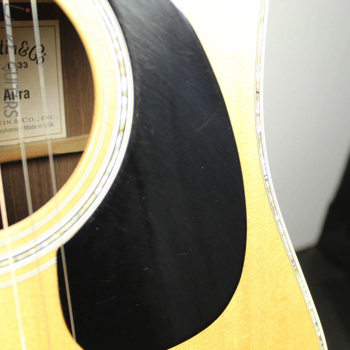2011 Martin DC Aura Cutaway Acoustic Electric Guitar - Image 5