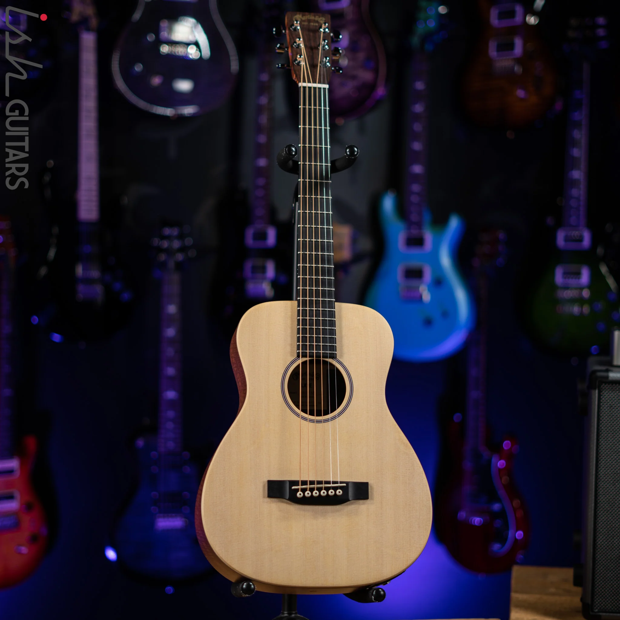 Martin LX1E Little Martin Acoustic-Electric Guitar Natural Satin - Image 2