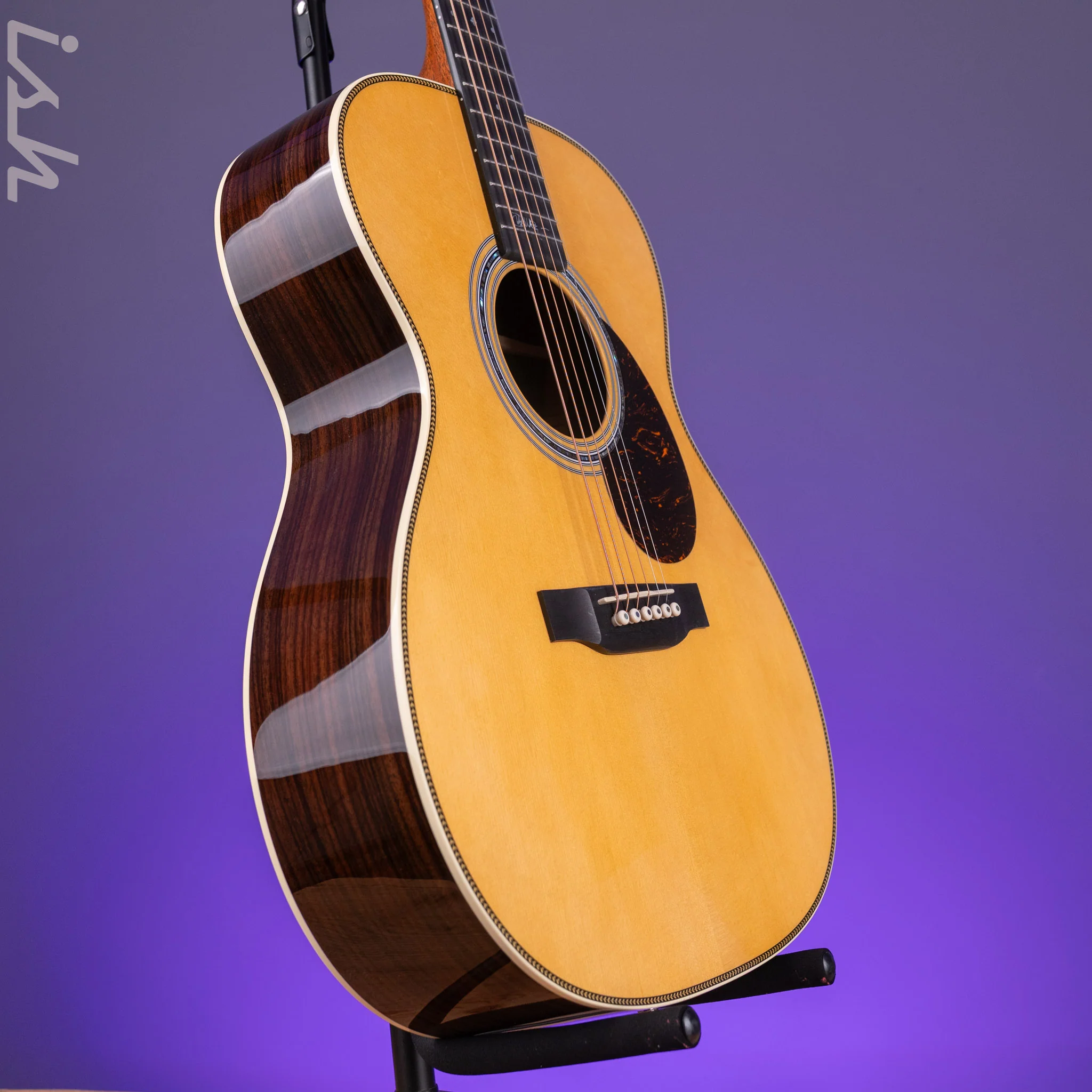 Martin OMJM John Mayer Signature Acoustic Guitar Natural - Image 3