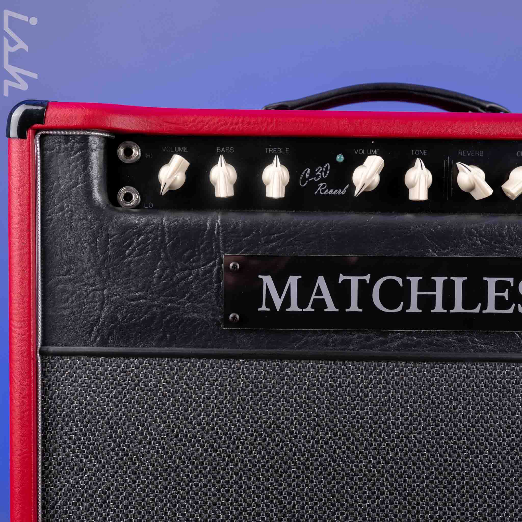 Matchless SC-30 Reverb 112 Combo Custom Red Tolex - Image 2