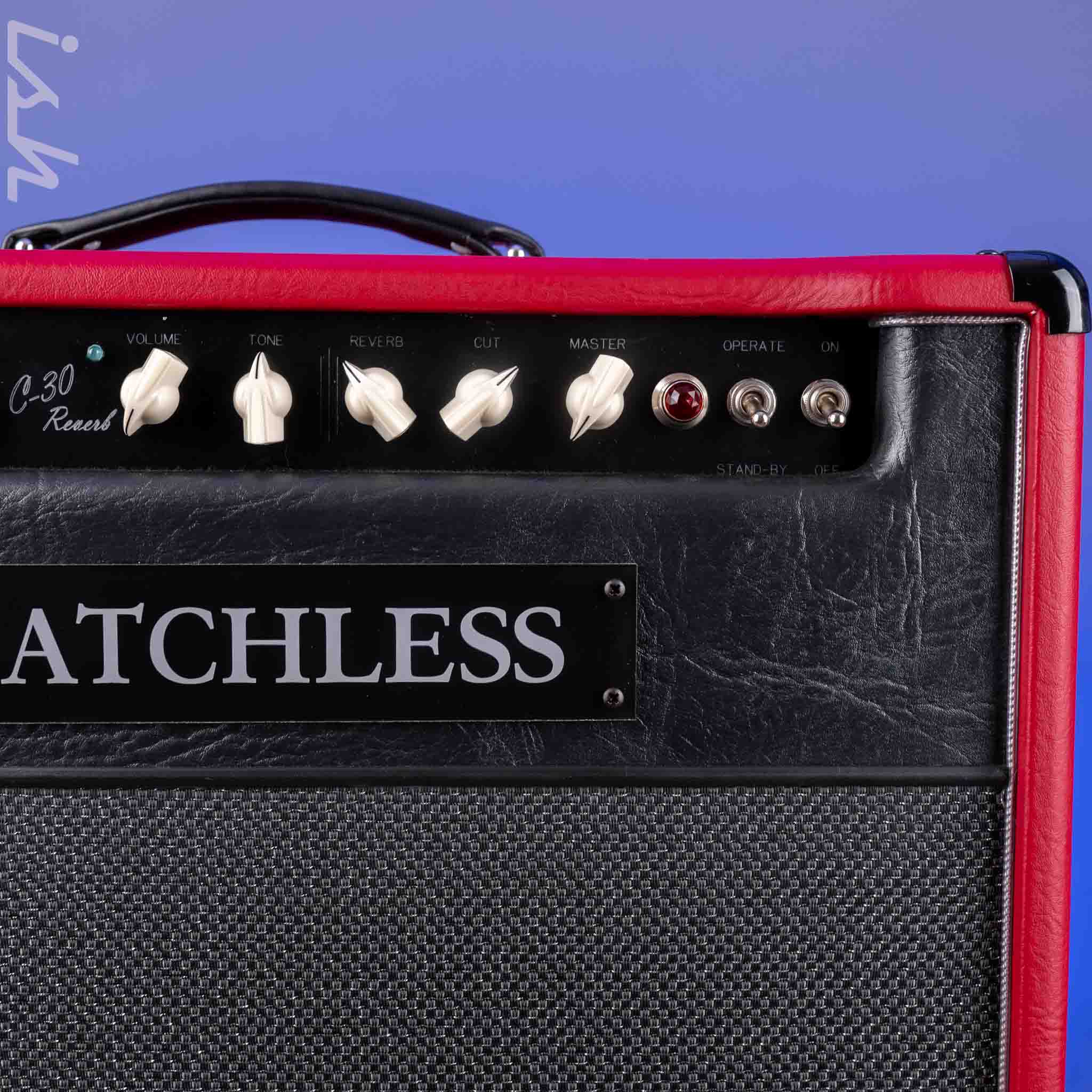 Matchless SC-30 Reverb 112 Combo Custom Red Tolex - Image 3