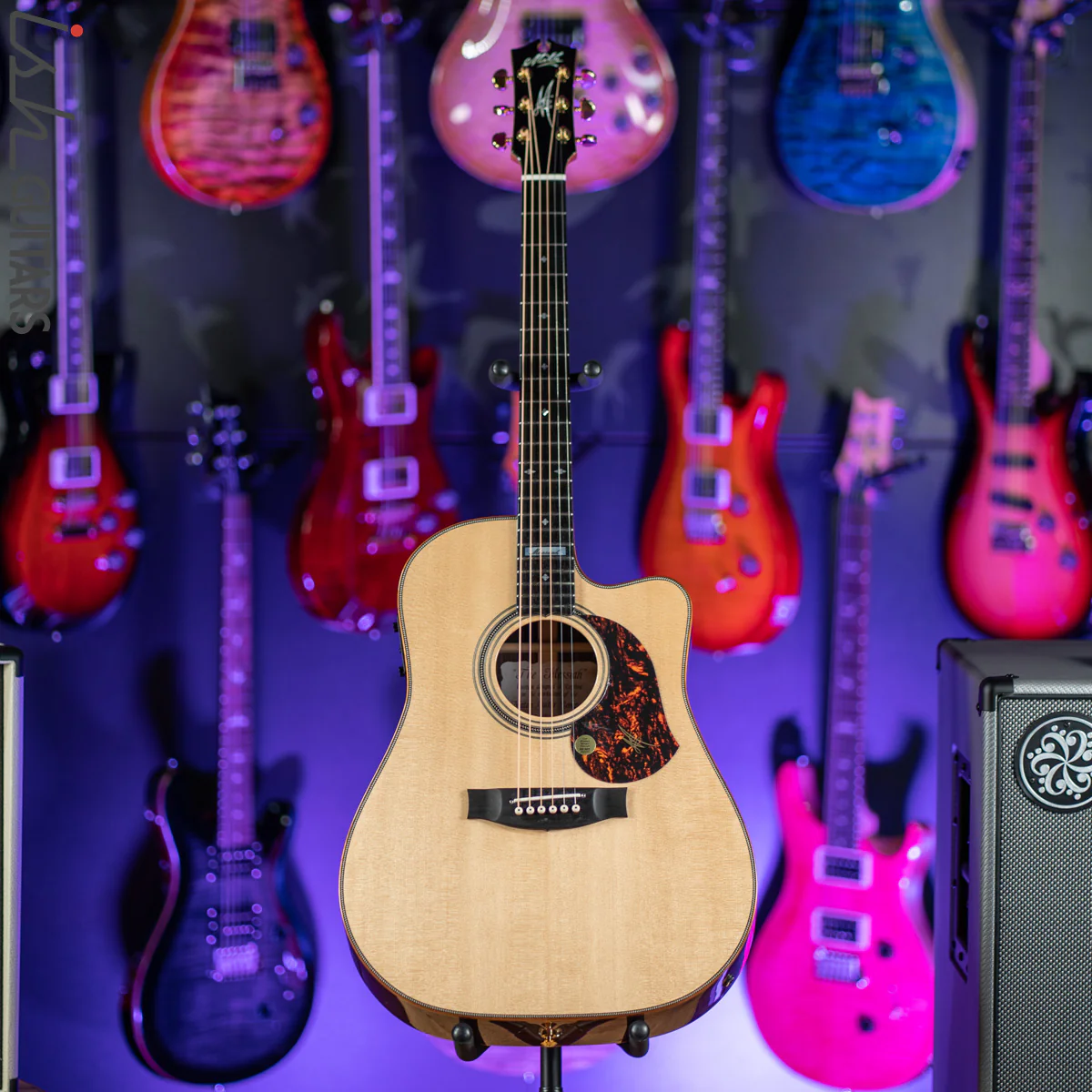 Maton Messiah EM100C Acoustic-Electric Guitar Sitka Spruce - Image 3
