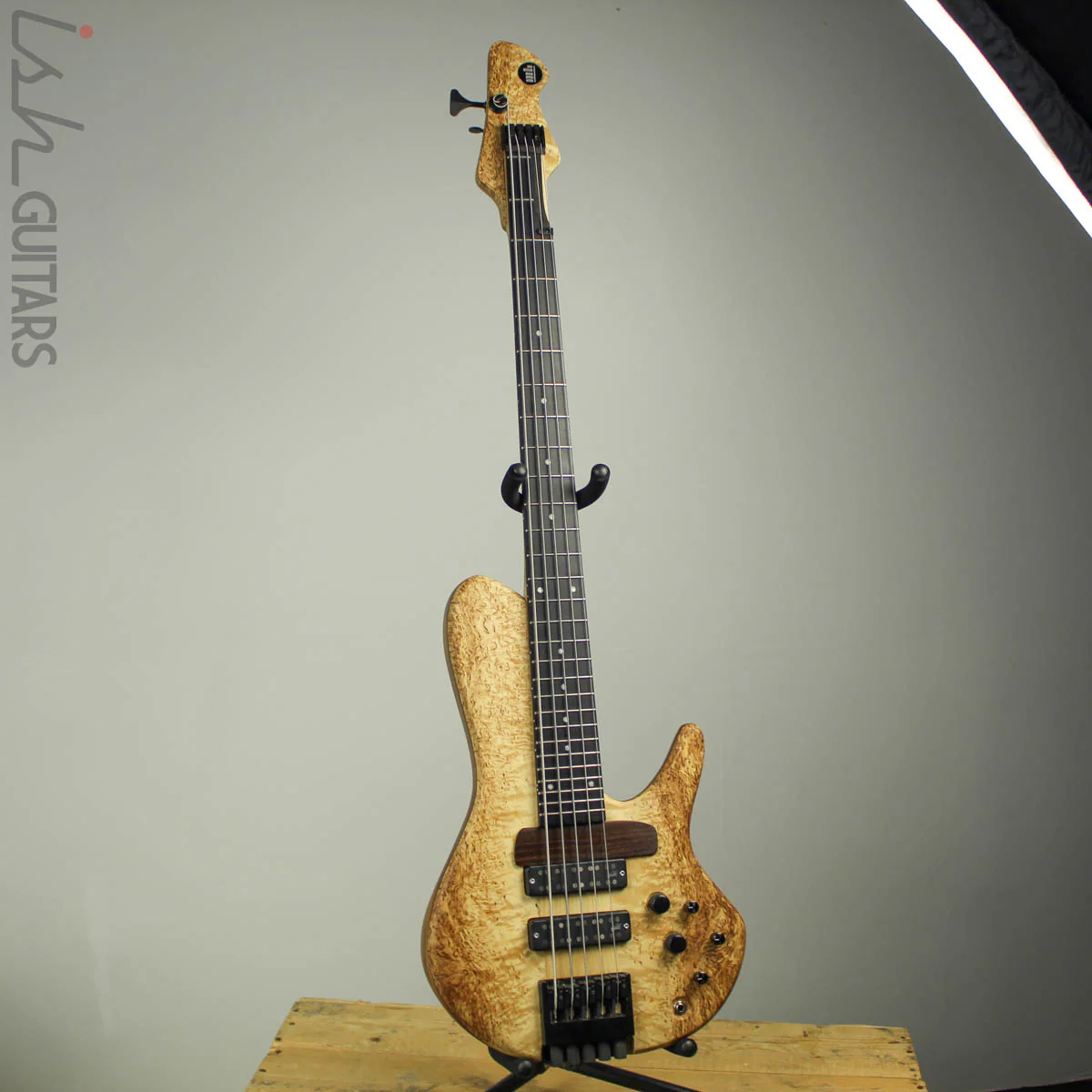 Mattisson Series I "Swiss" 5-String 'Headed Headless' Masur Birch Bass - Image 2