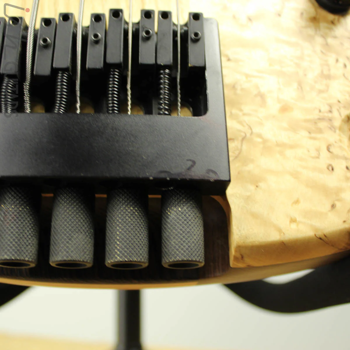 Mattisson Series I "Swiss" 5-String 'Headed Headless' Masur Birch Bass - Image 6