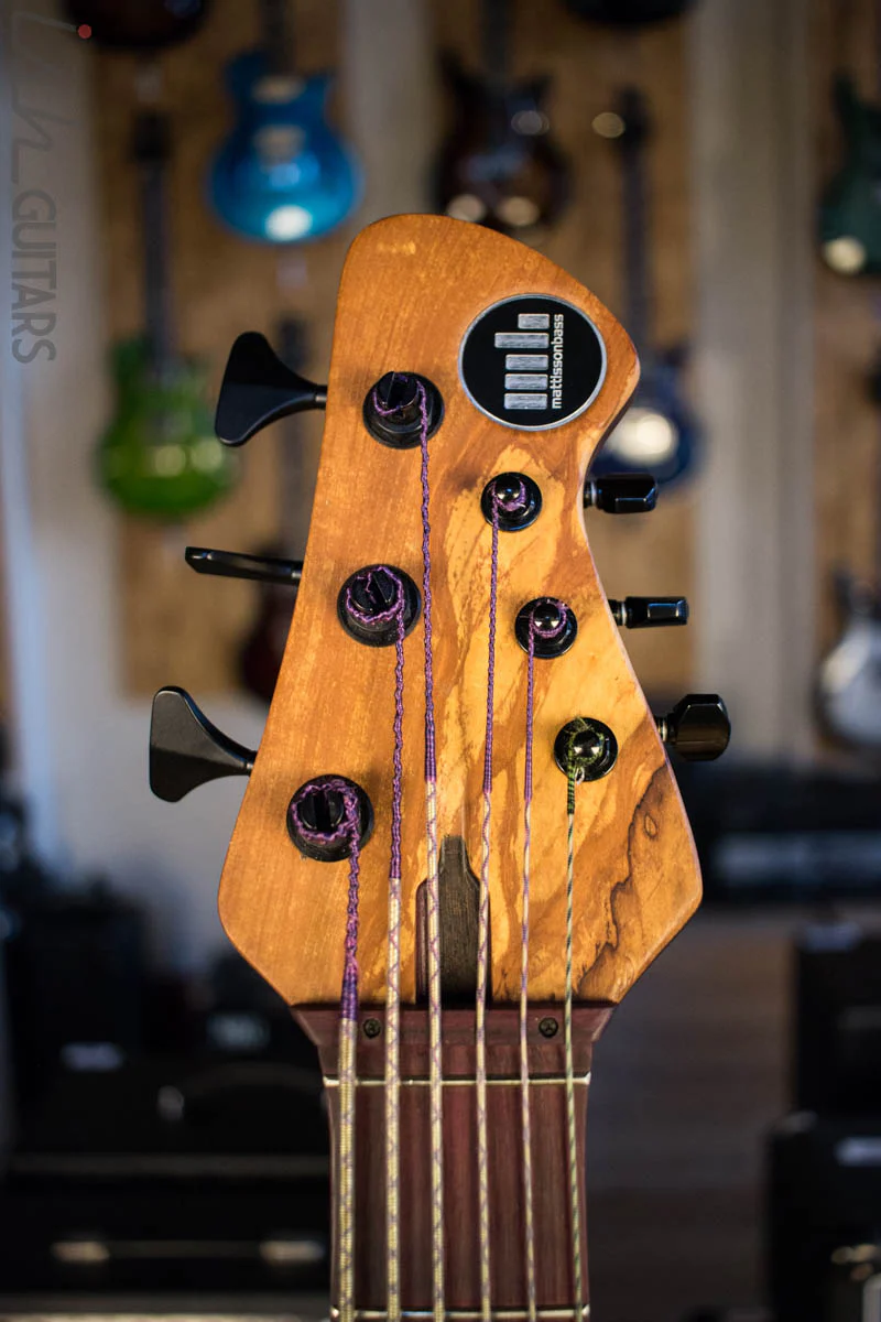 Mattisson Series IV Singlecut 6 String Bass Guitar - Image 5