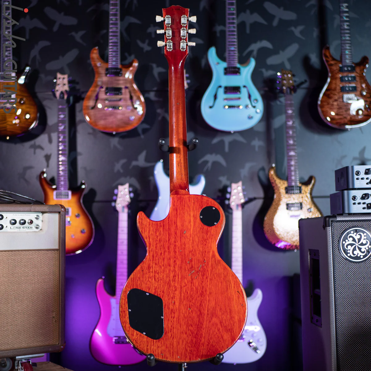 1990s Max Burst "Gibson" Les Paul Lemon Burst - Image 13