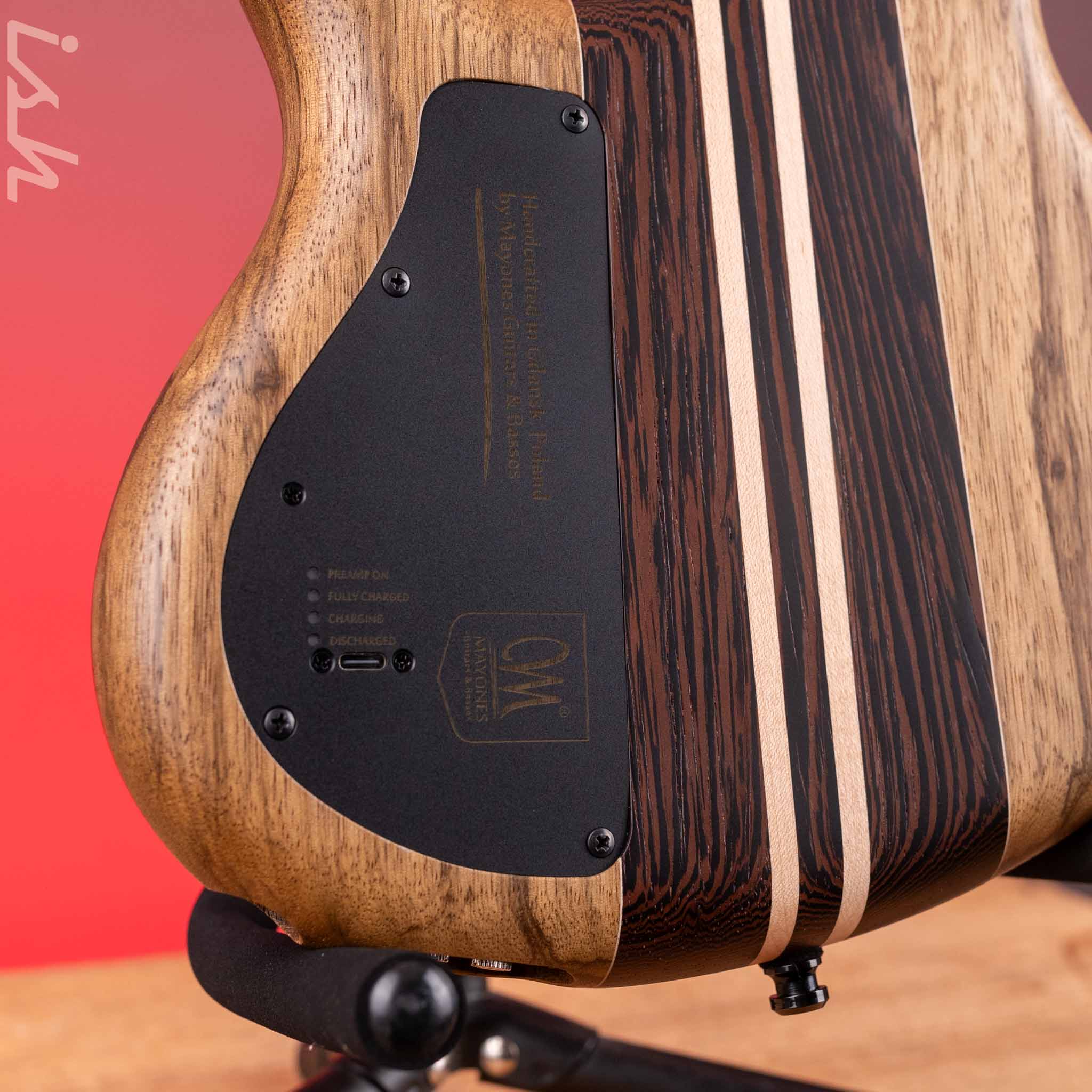 Mayones Cali 5 Mini Bass Black Limba - Image 10