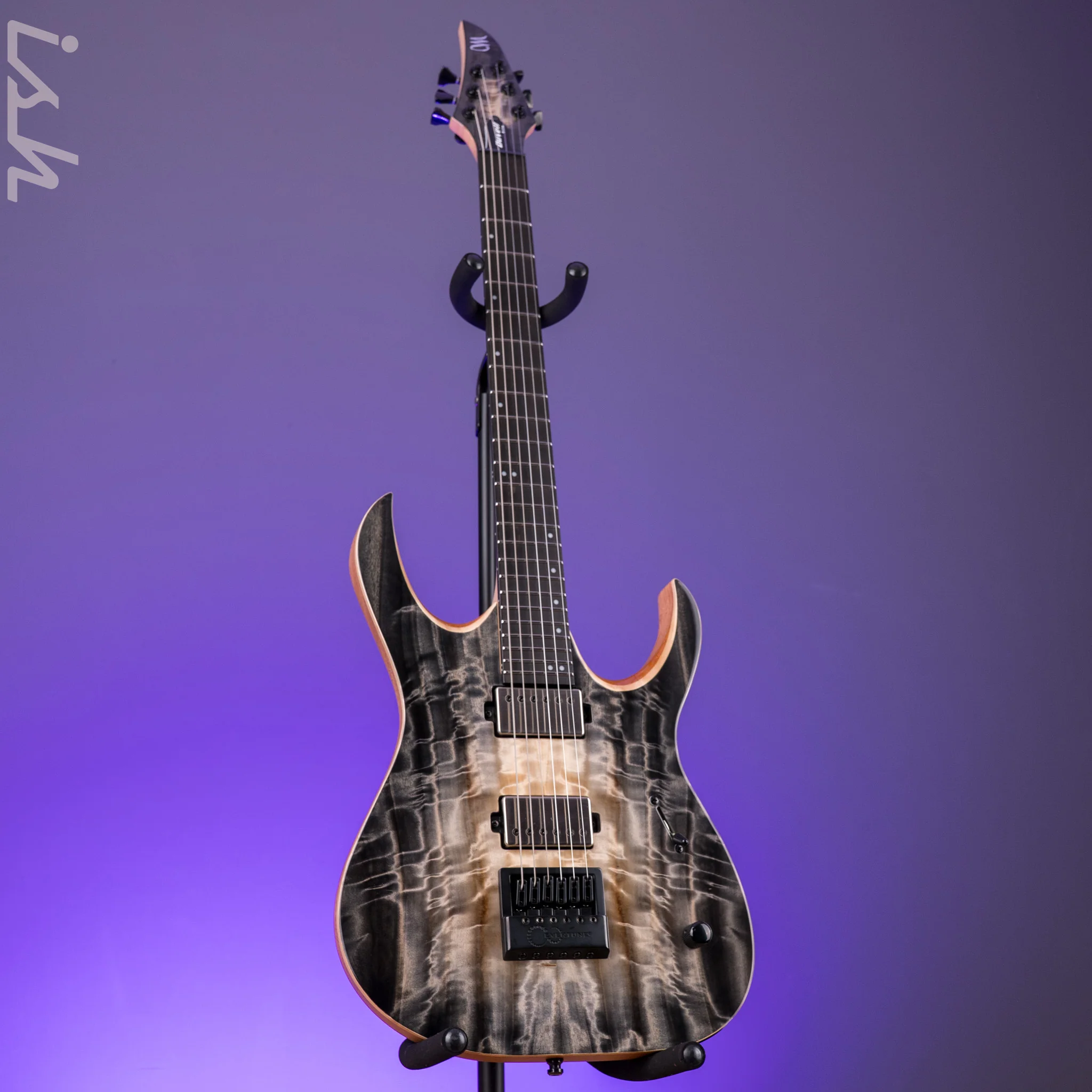 Mayones Duvell Elite 4EVER 6 Natural Fade Black Burst Out - Image 2