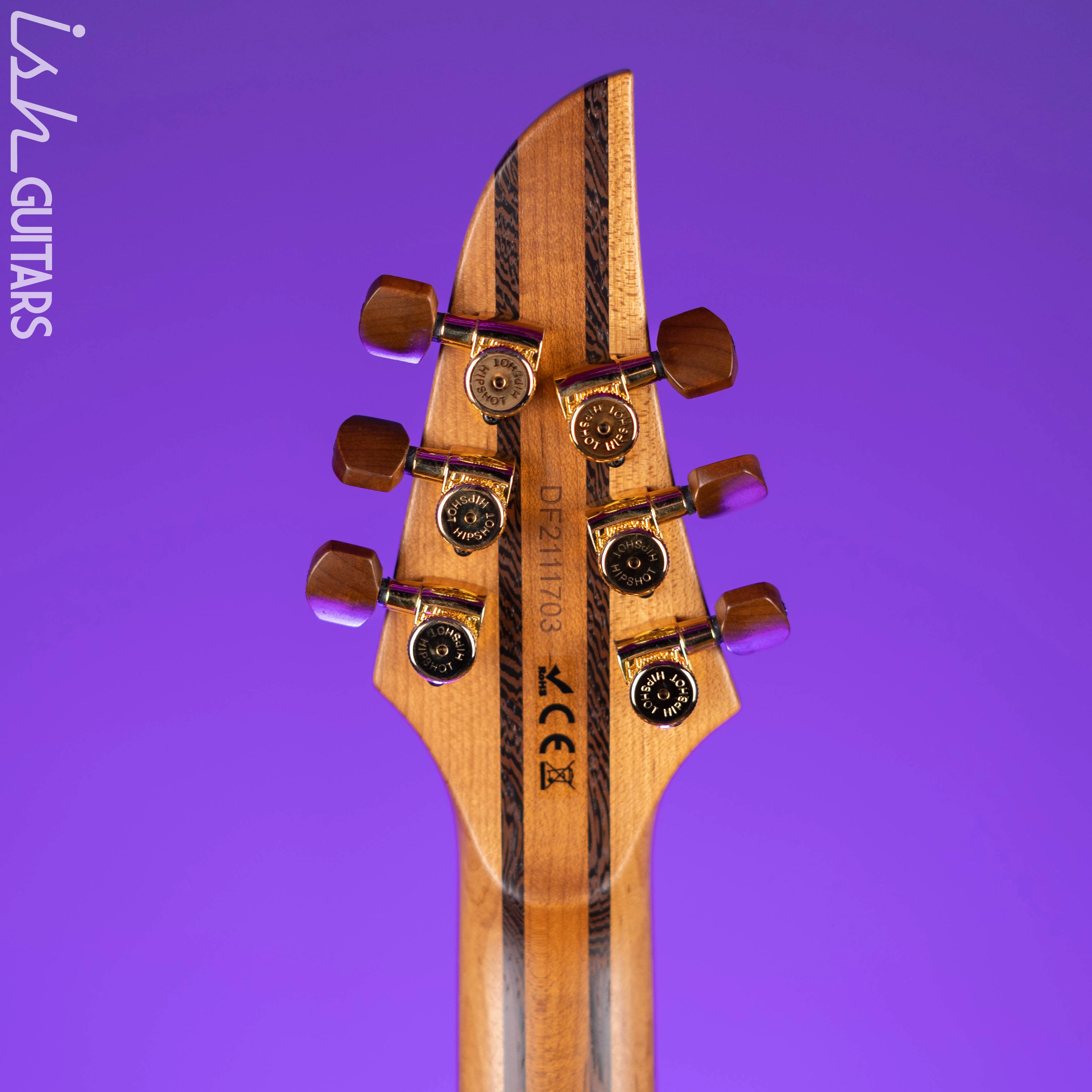 Mayones Duvell Elite 6 40th Anniversary Series Trans Natural Satine - Image 12