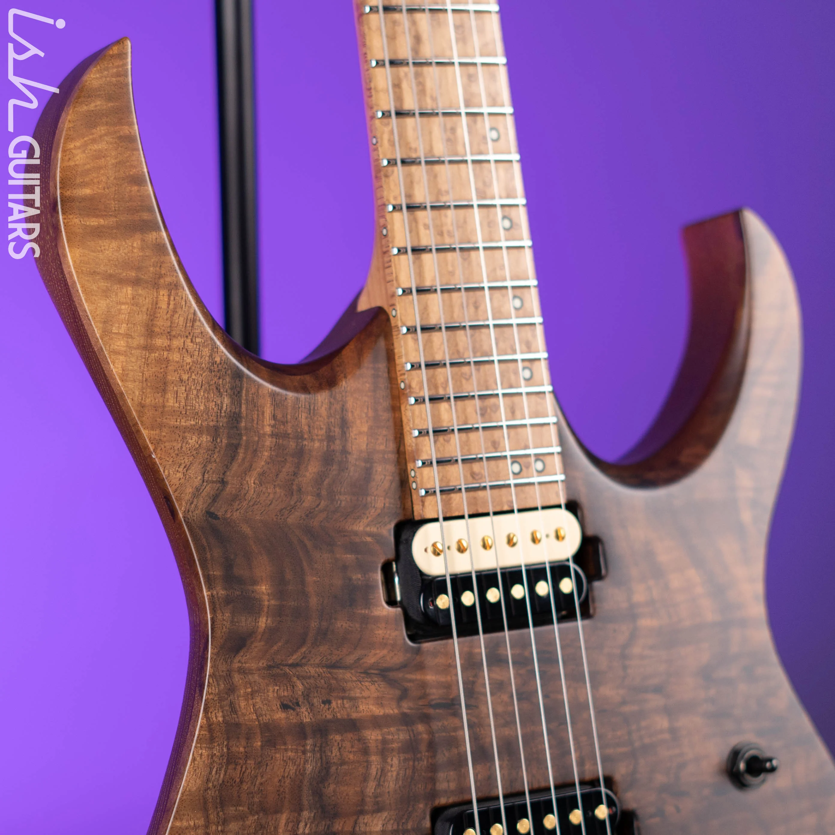Mayones Duvell Elite 6 40th Anniversary Series Trans Natural Satine - Image 3