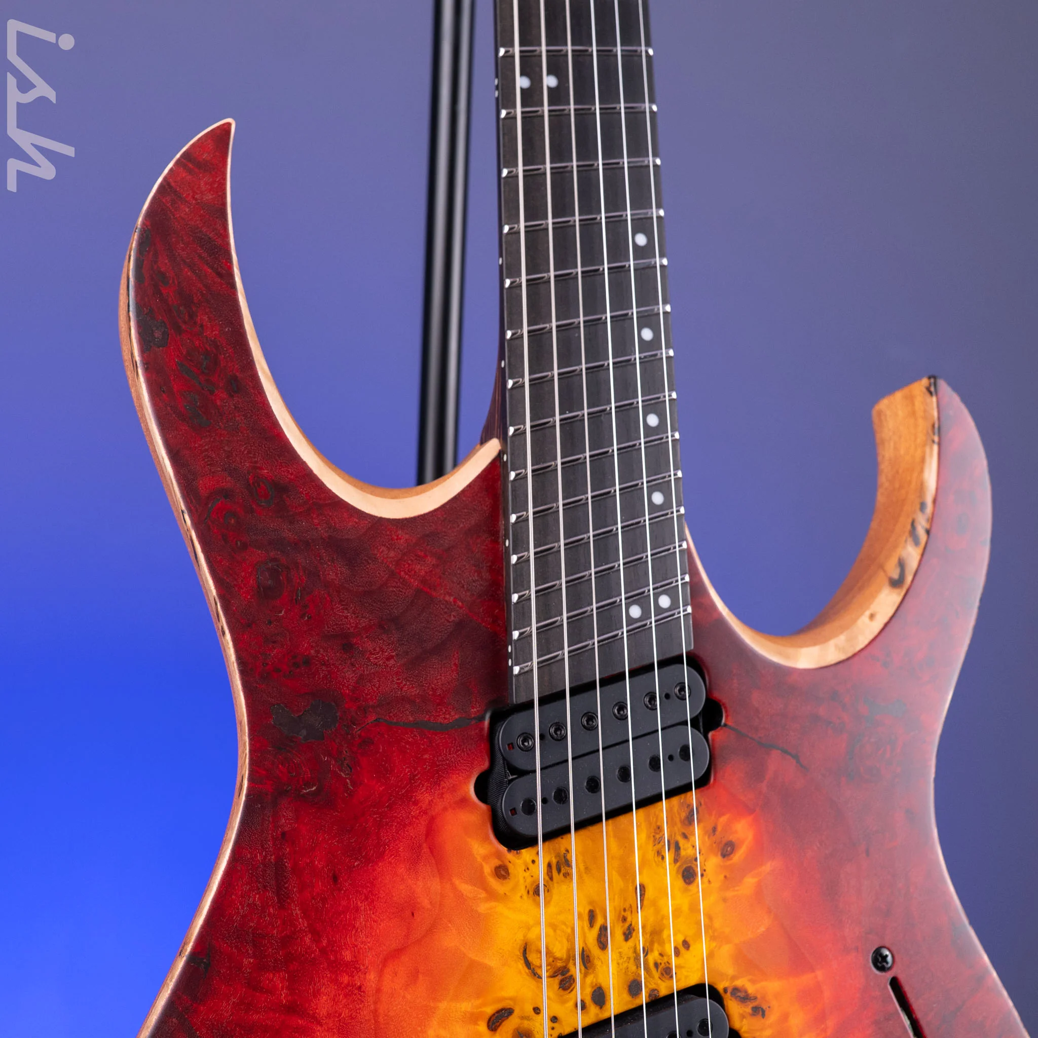 Mayones Duvell Elite VF 6  Lava Burst - Image 4