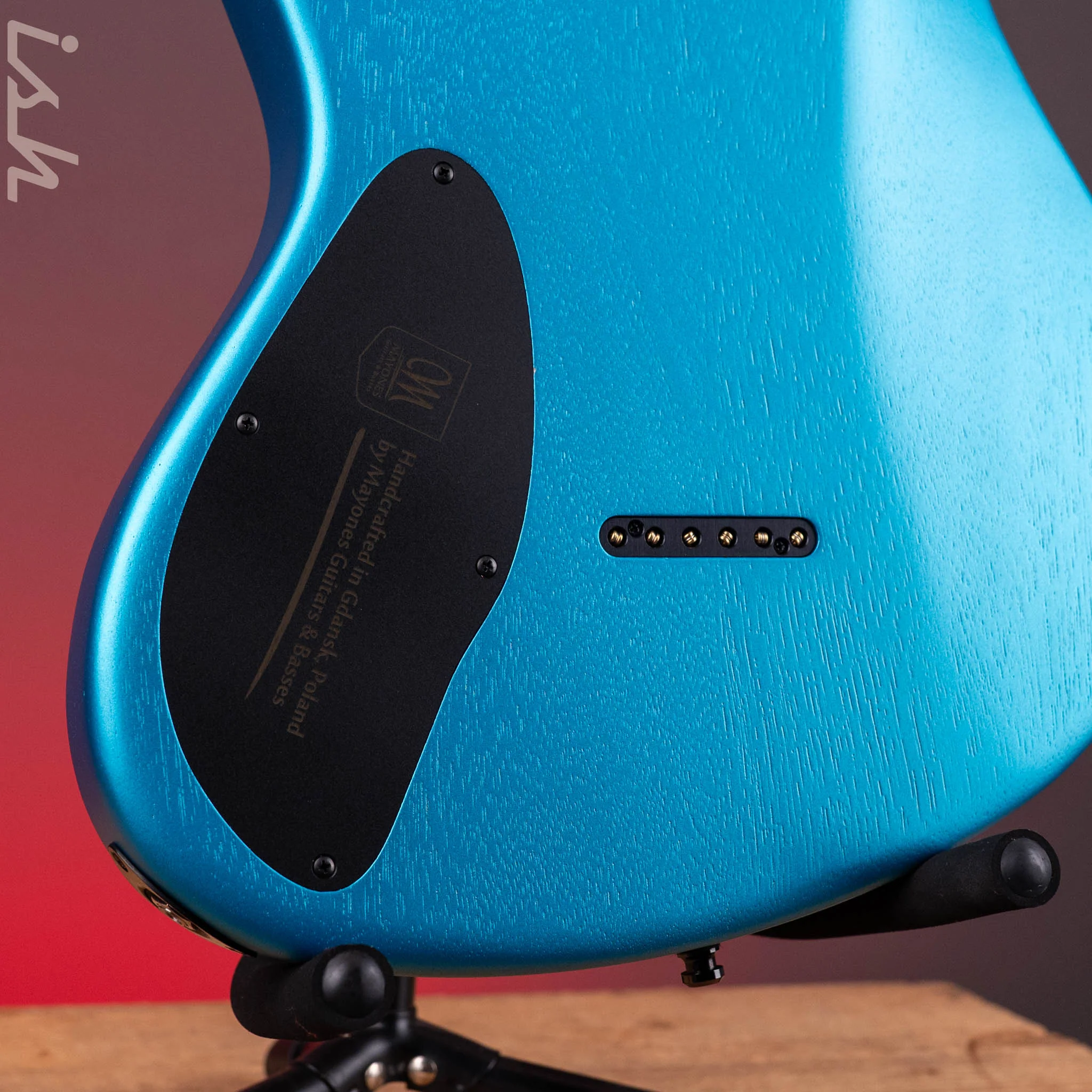Mayones Jassper DT 6 Metallic Opal Blue - Image 11