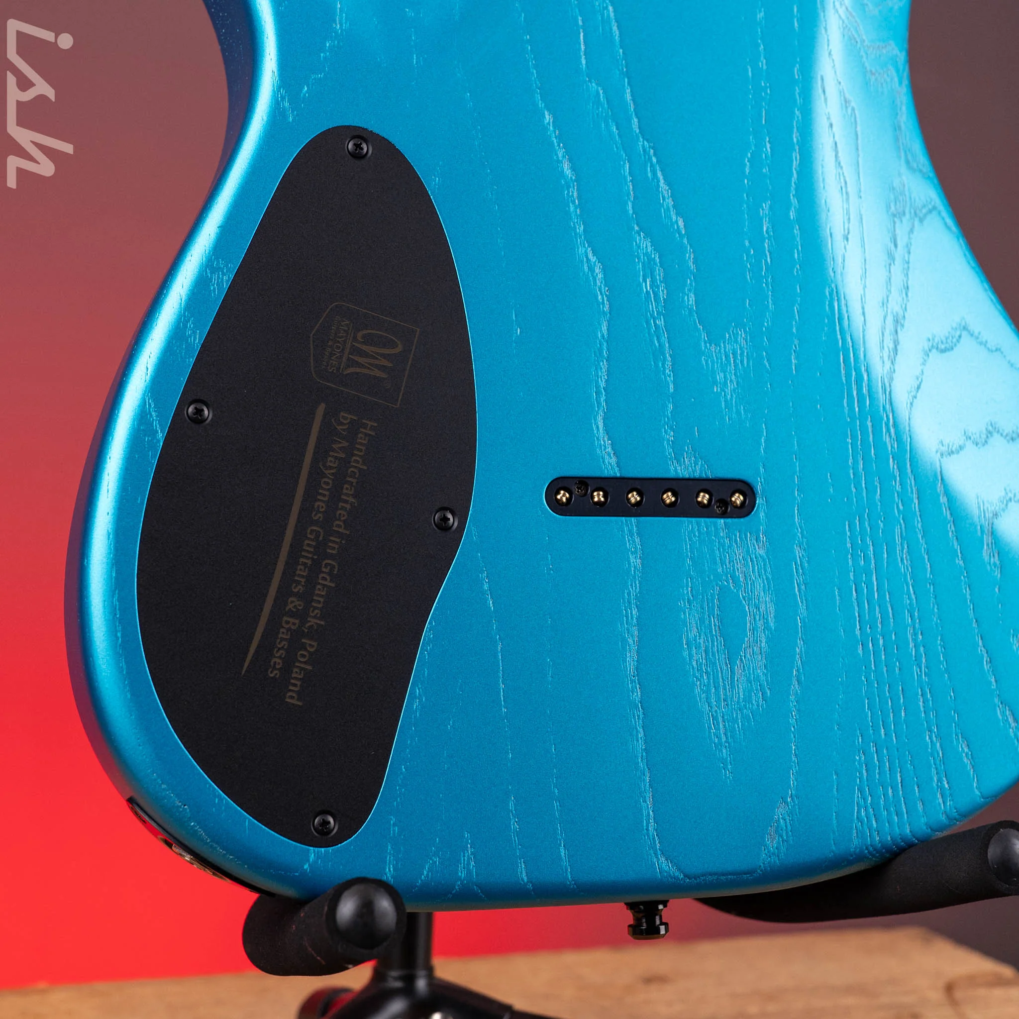 Mayones Jassper DT 6 Metallic Opal Blue Demo - Image 12