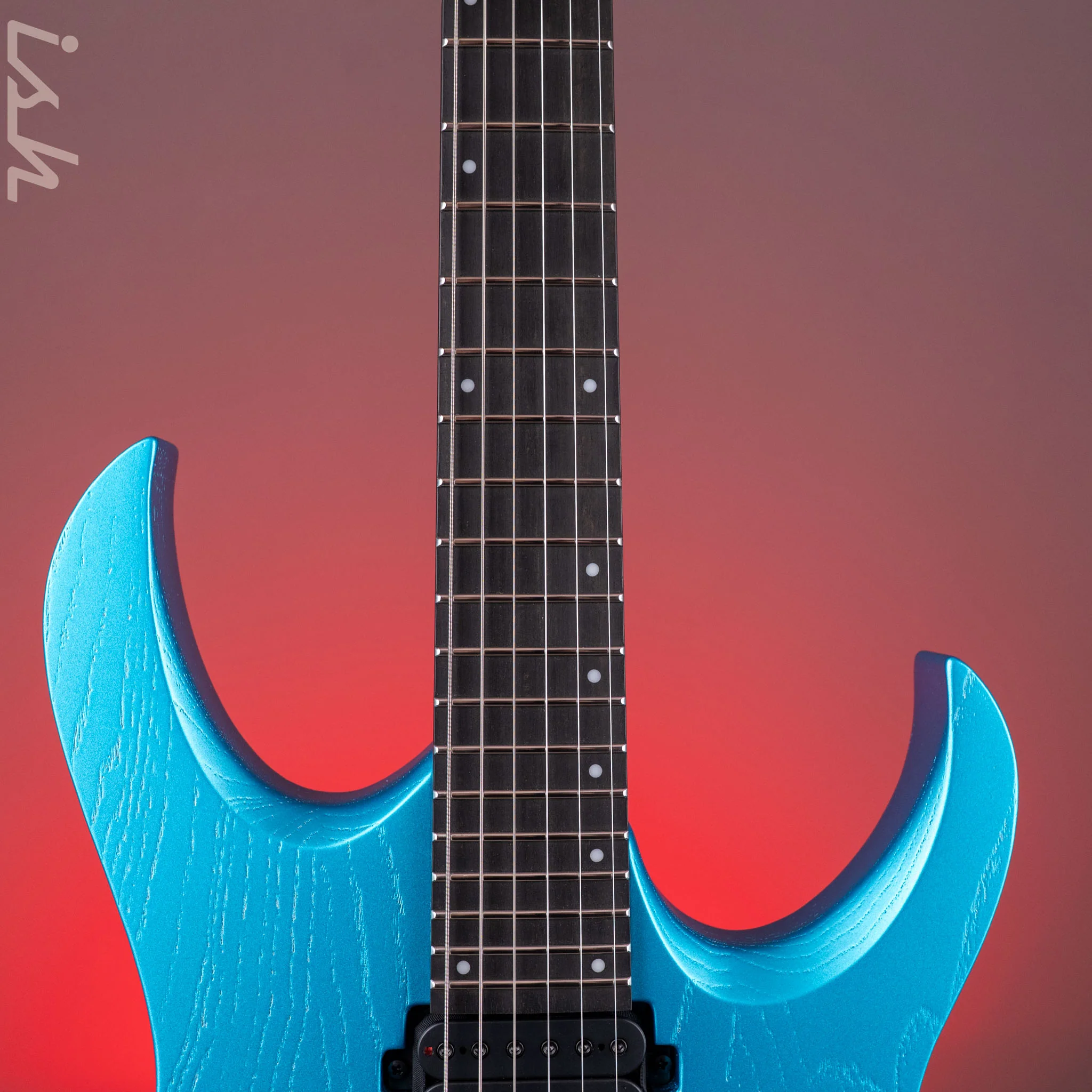 Mayones Jassper DT 6 Metallic Opal Blue Demo - Image 6