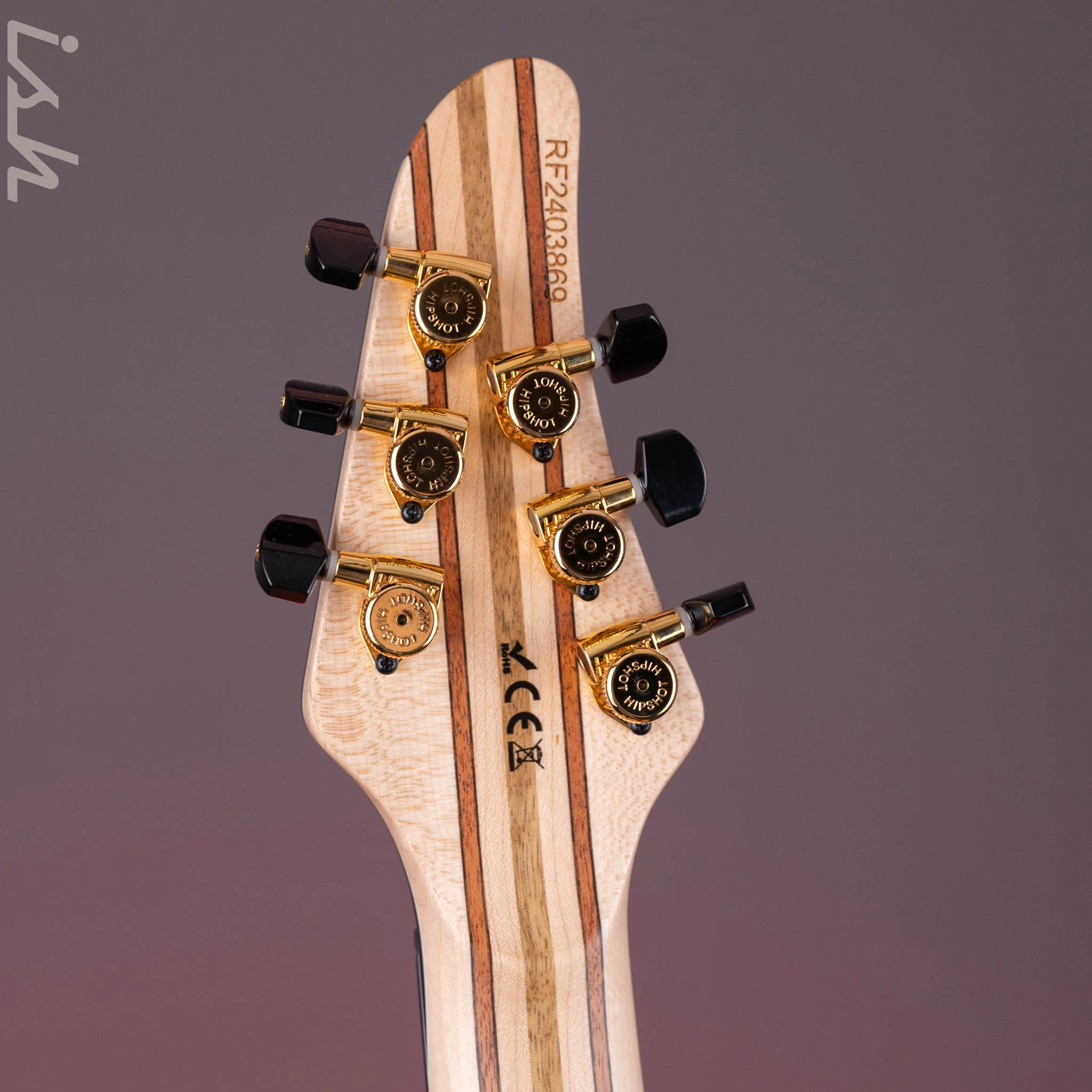 Mayones Regius 6 Electric Guitar Master Grade Curly Walnut - Image 10