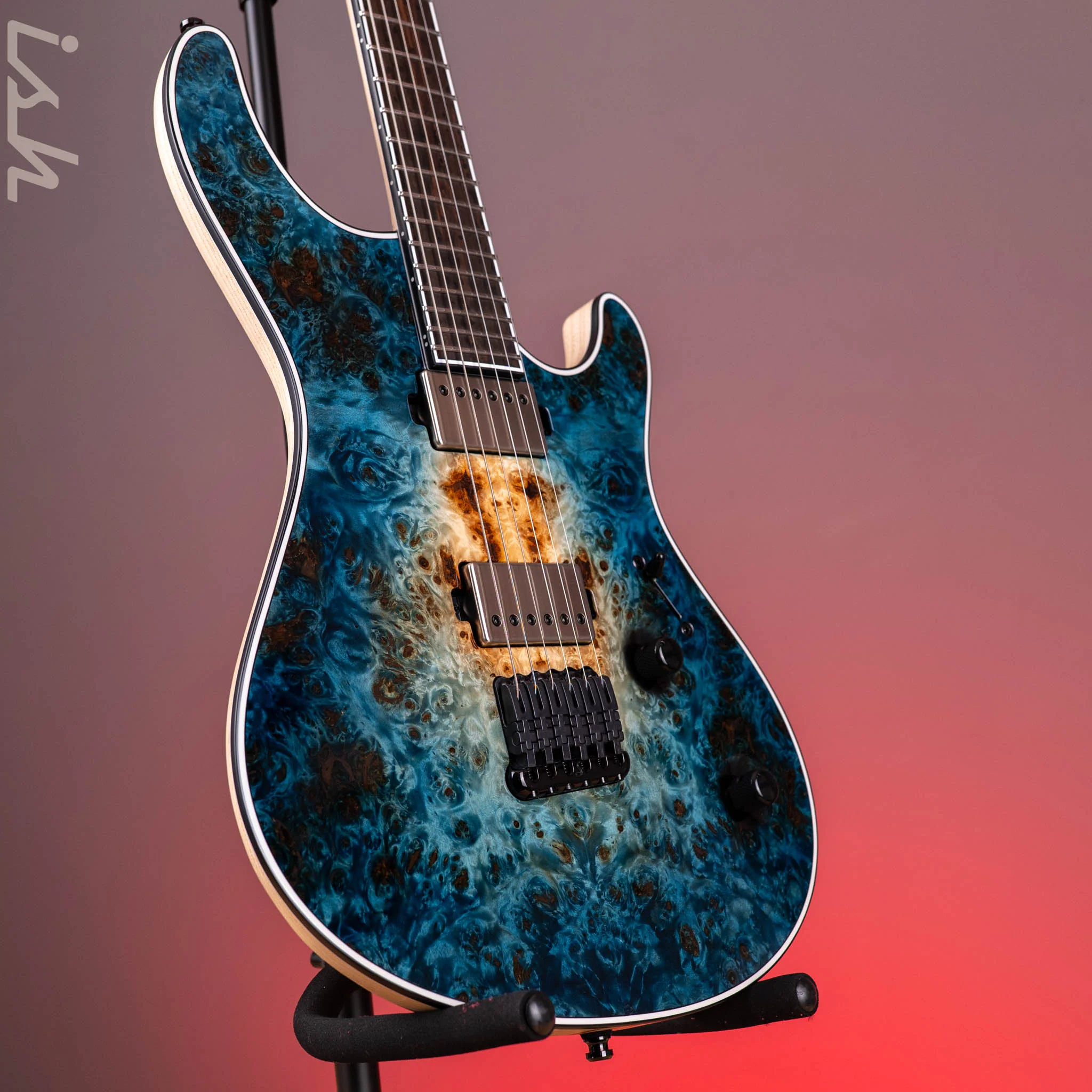 Mayones Regius 6 NAMM 2026 Eye Poplar Turquoise Burst Out - Image 3