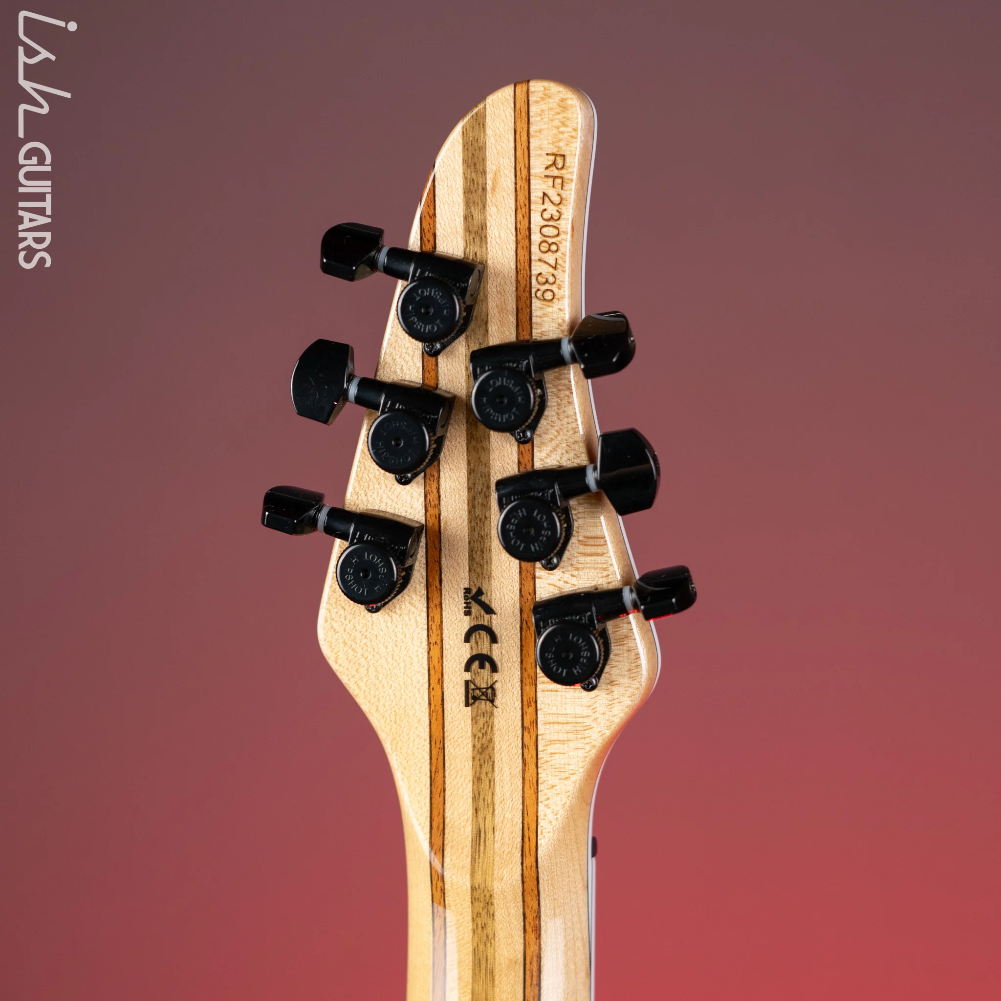 Mayones Regius Core Classic 6 Trans-Graphite Burst - Image 10
