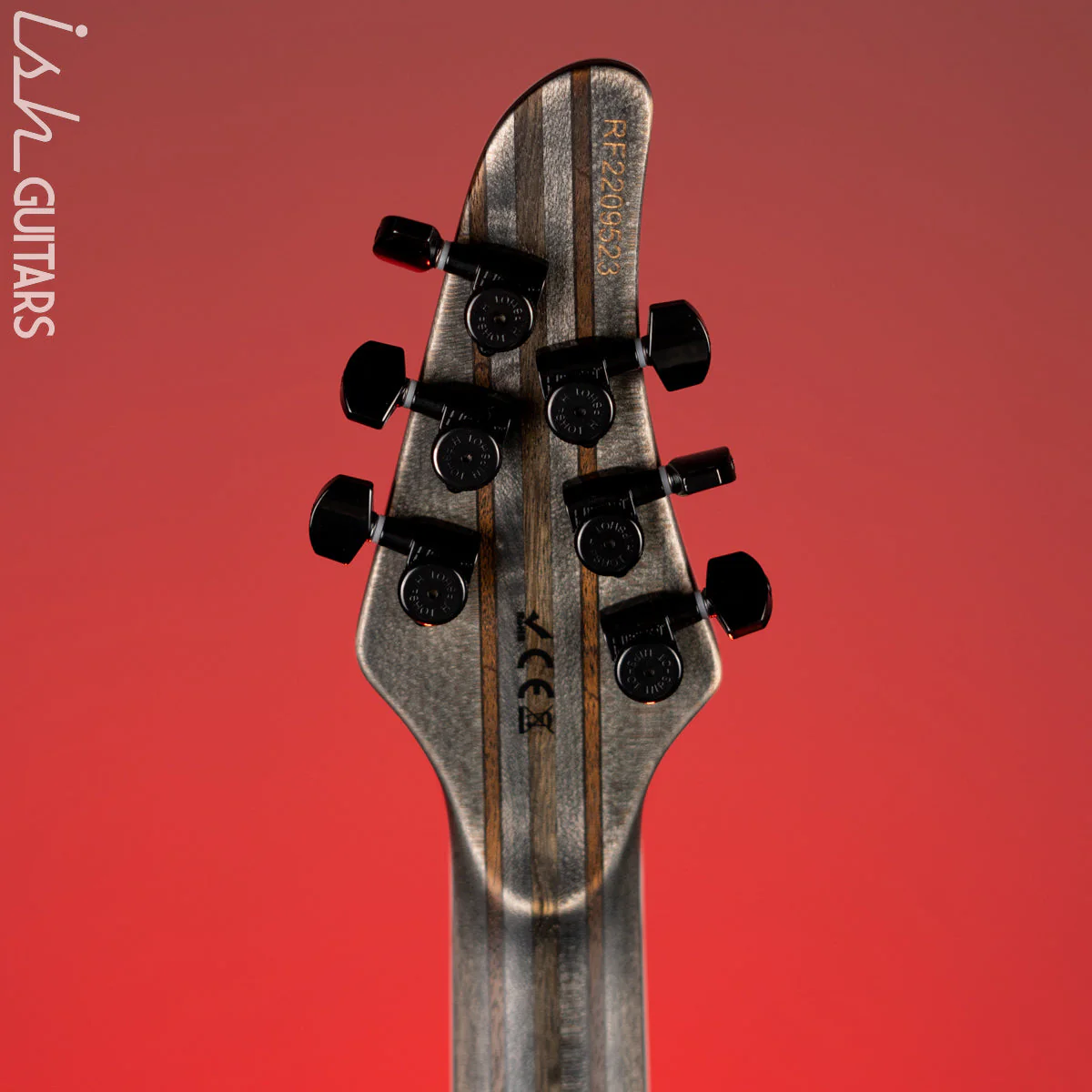 Mayones Regius Core Gothic 6 Bar Antique Black Matte Ash Demo - Image 11