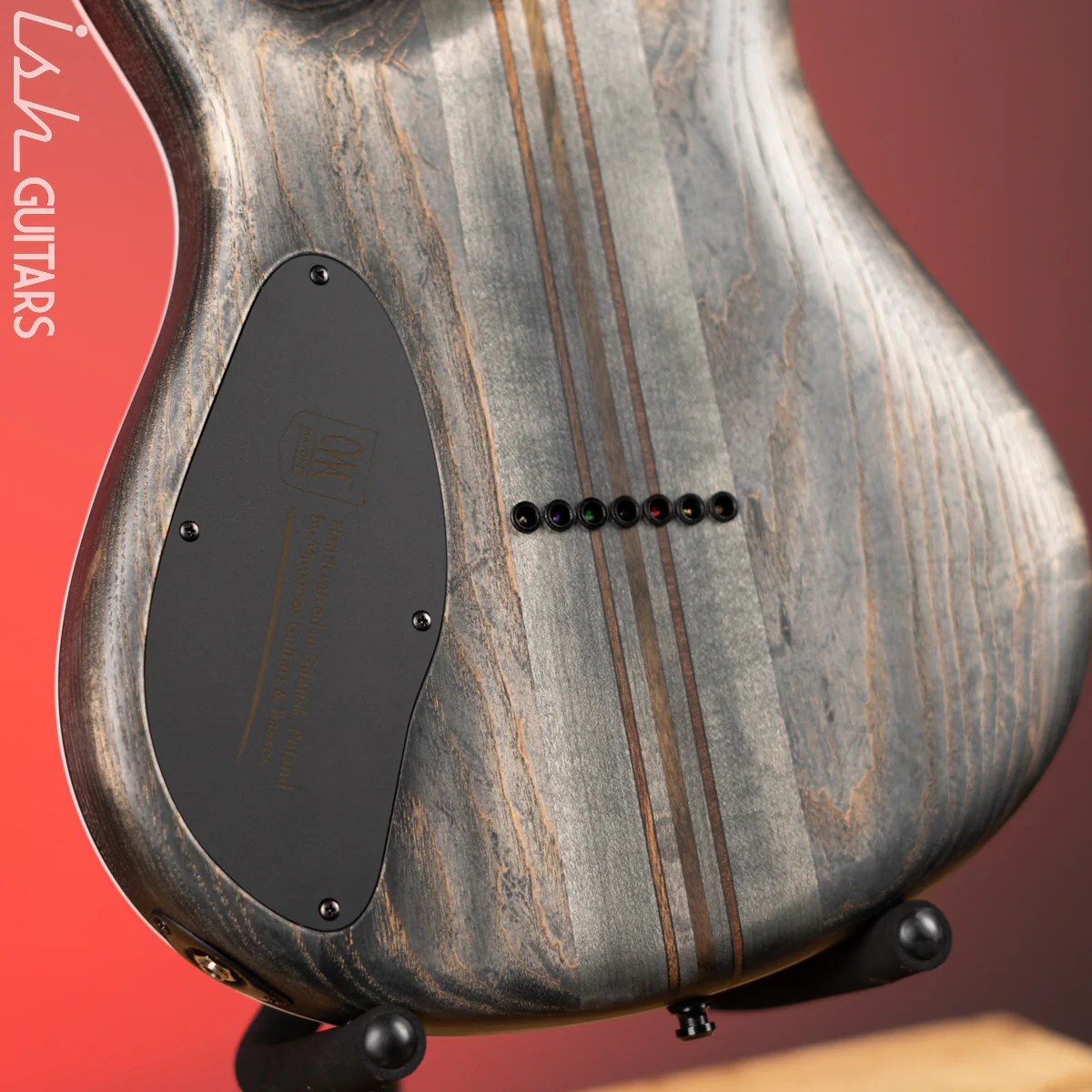 Mayones Regius Gothic 7 7-String Electric Guitar Antique Black Matt - Image 10