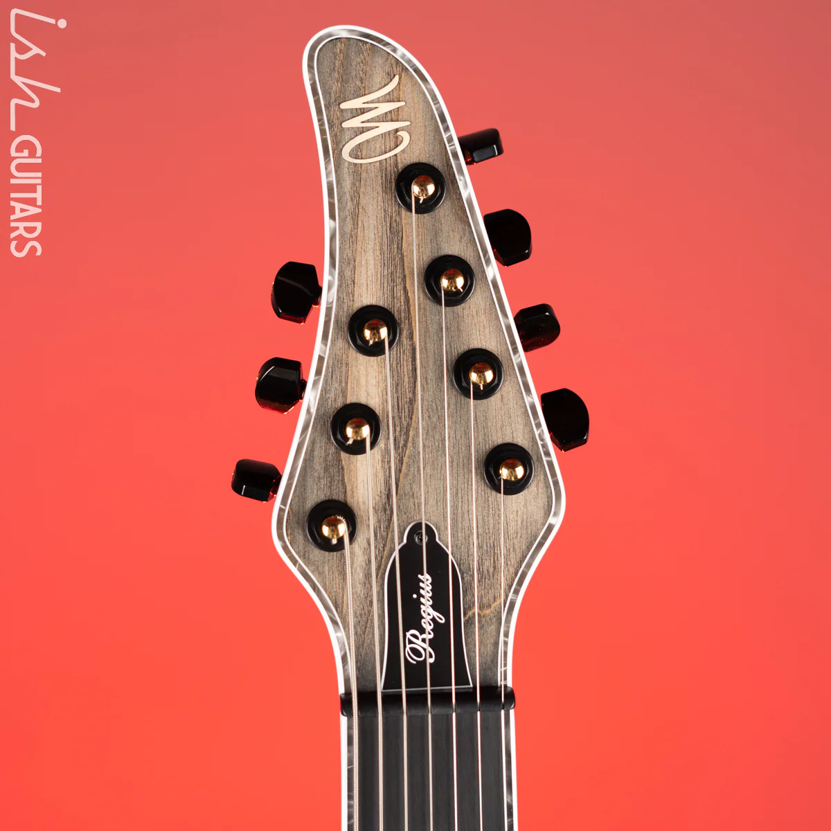 Mayones Regius Gothic 7 7-String Electric Guitar Antique Black Matt - Image 5