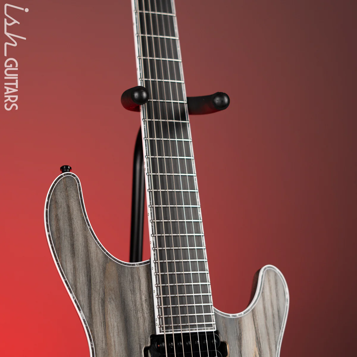Mayones Regius Gothic 7 7-String Electric Guitar Antique Black Matt - Image 6