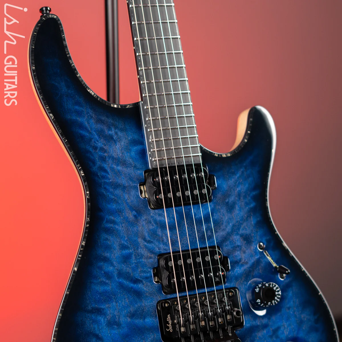 Mayones Regius PRO 6 Trans Dirty-Blue Gloss - Image 3