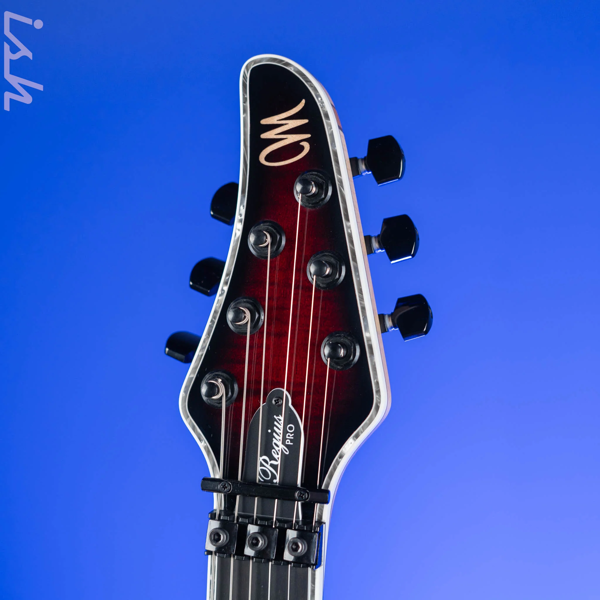 Mayones Regius PRO 6 Transparent Dirty-Red Burst Gloss - Image 5