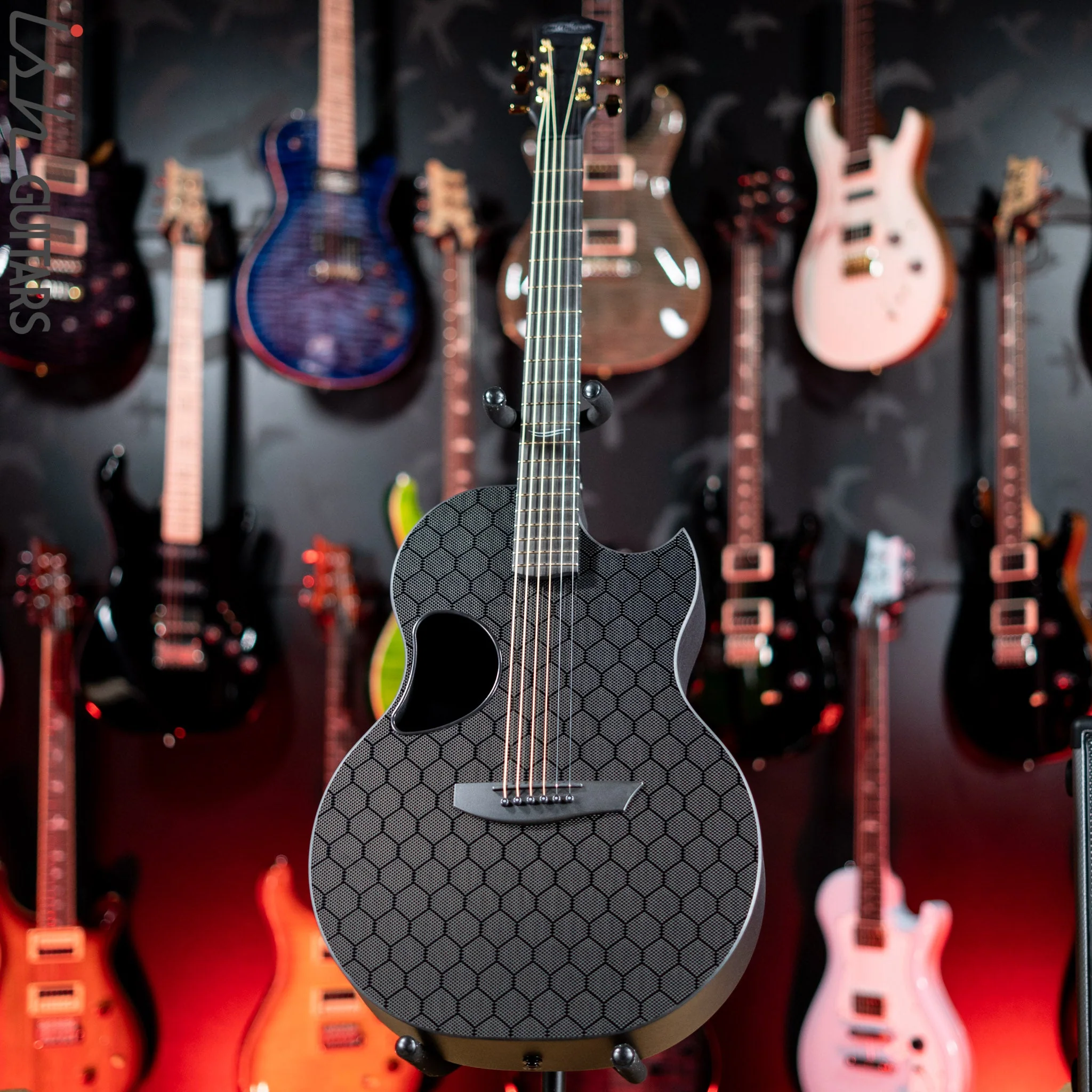 McPherson Carbon Series Sable Honeycomb 510 EVO Carbon Fiber Gold Hardware - Image 2