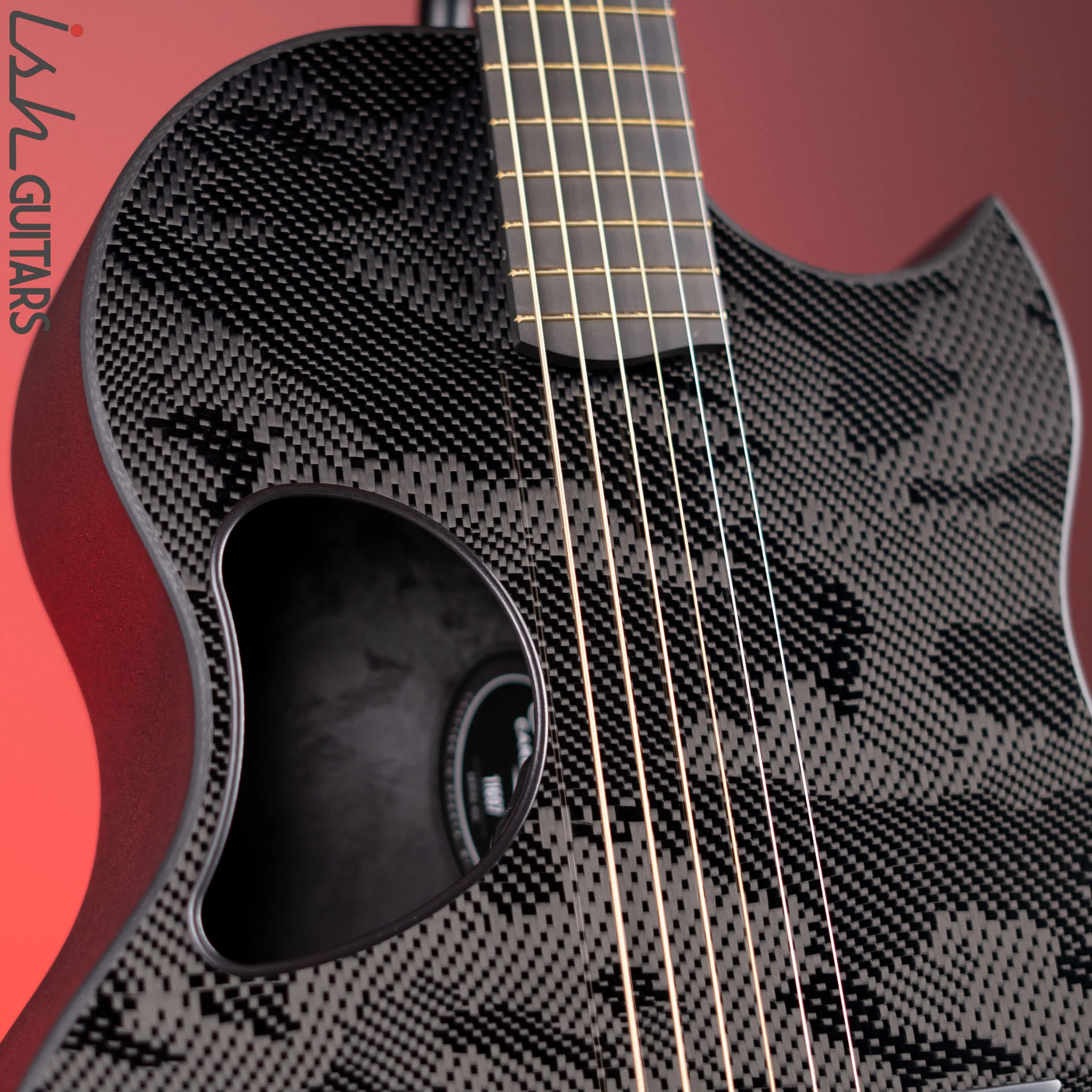McPherson Sable Carbon Fiber Acoustic Electric Guitar Camo Gloss - Image 3