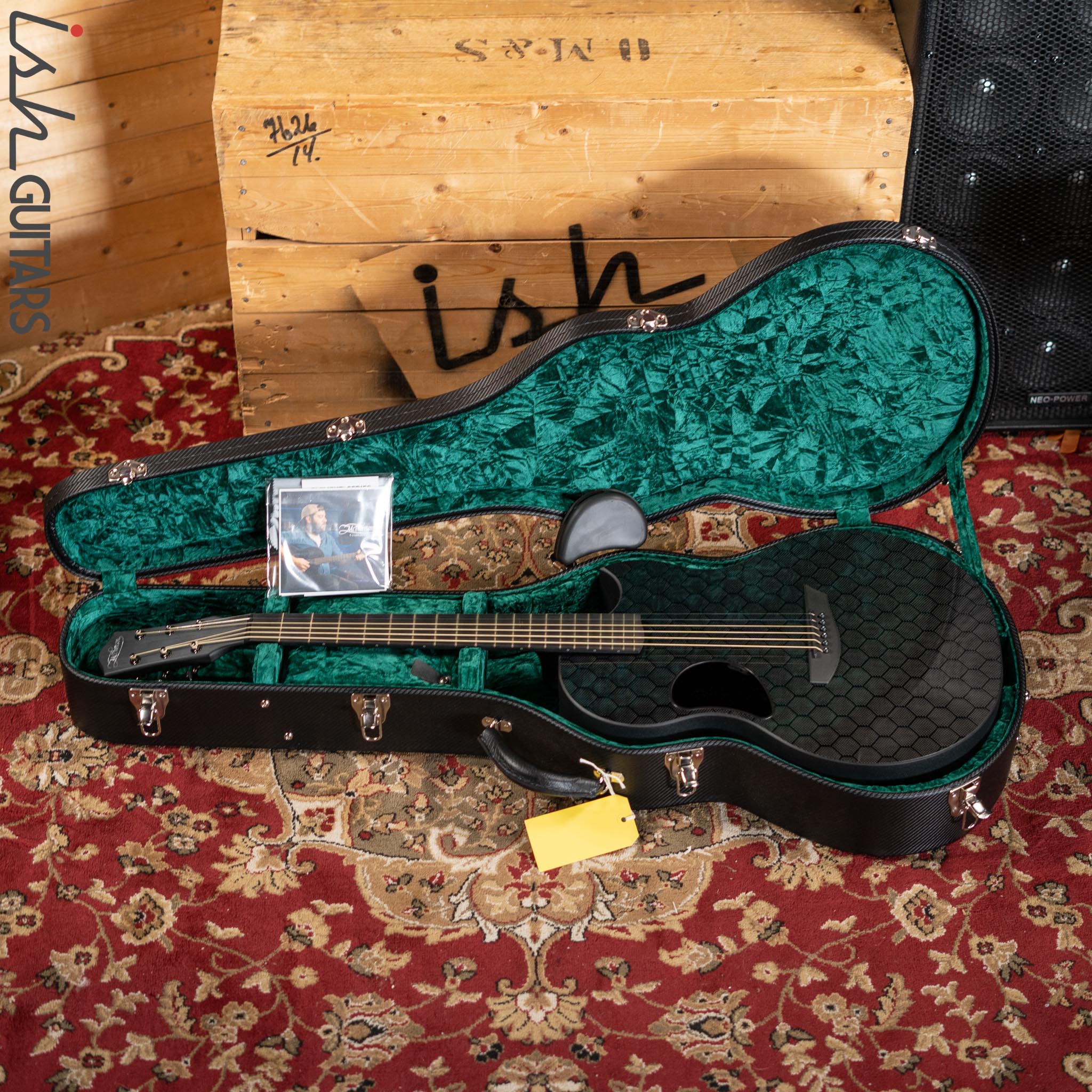 McPherson Sable Carbon Series Acoustic Electric Guitar Honeycomb Gloss - Image 13