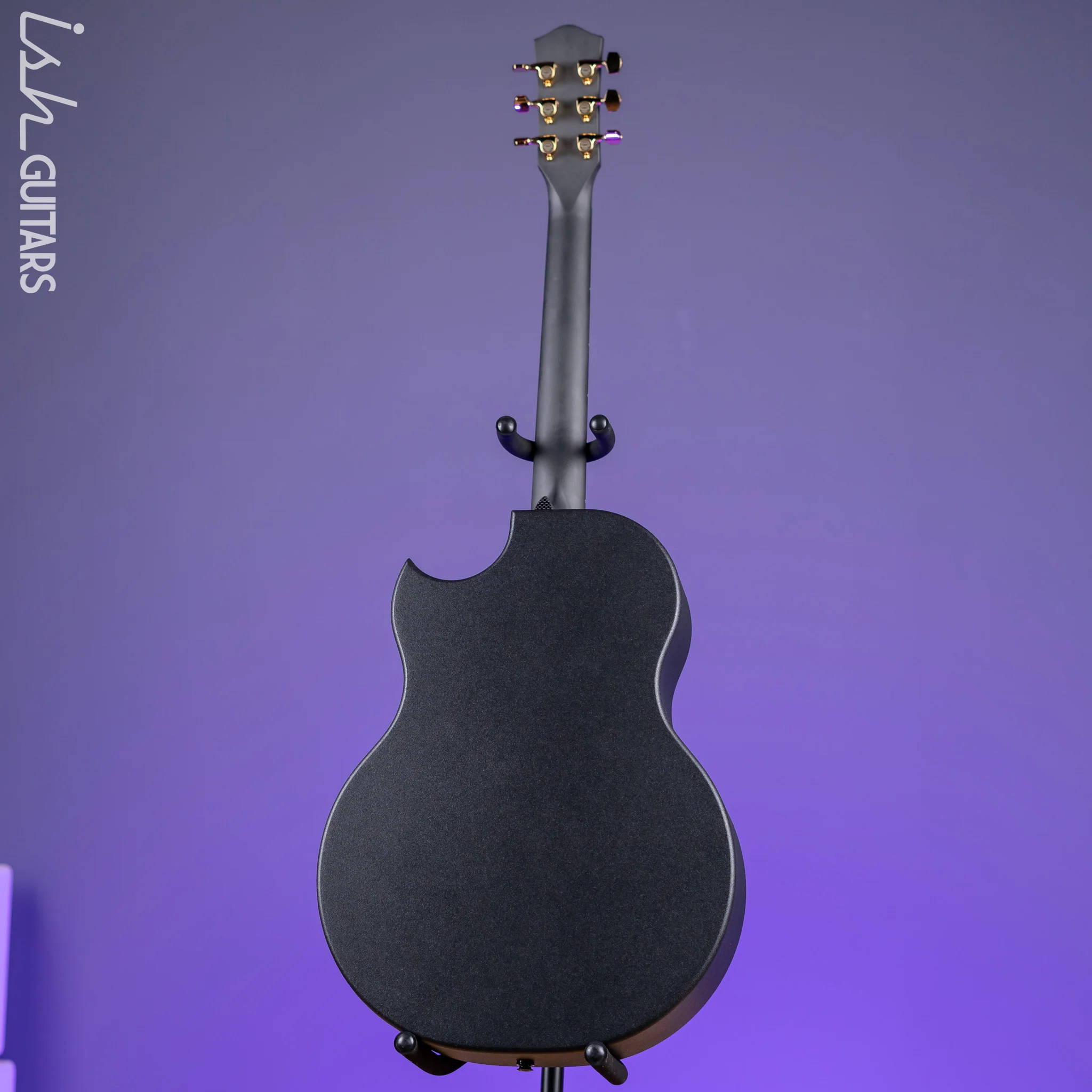 McPherson Sable Honeycomb Carbon Acoustic-Electric Guitar Gold Hardware - Image 6
