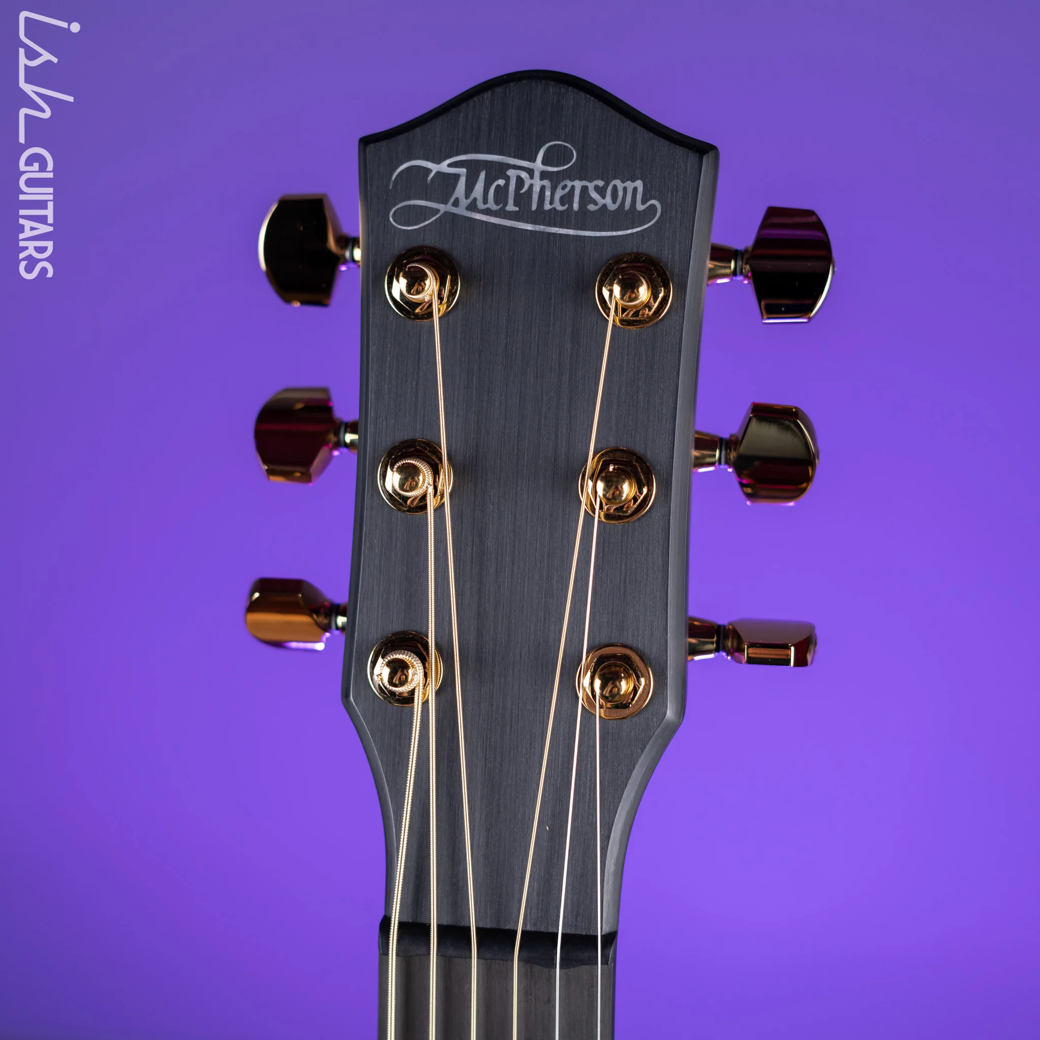 McPherson Touring Carbon Fiber Acoustic-Electric Guitar Honeycomb Top Gold Hardware - Image 5