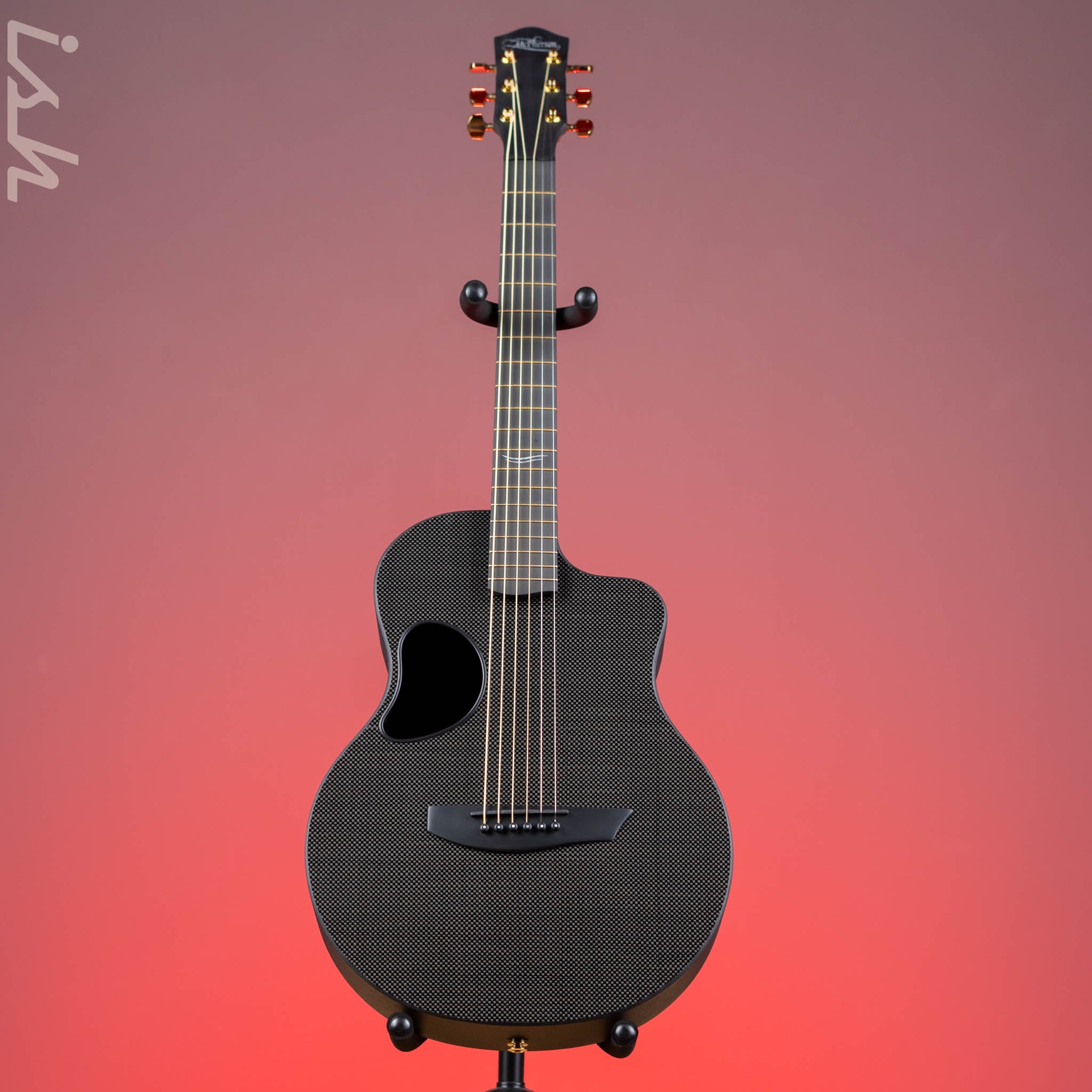 McPherson Touring Carbon Fiber Acoustic-Electric Guitar Standard Top Gold Hardware - Image 2