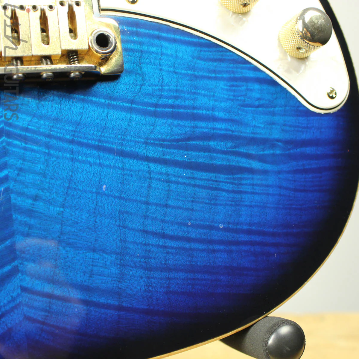 Melancon Classic Artist Strat Flame Maple Top Blueburst - Image 11