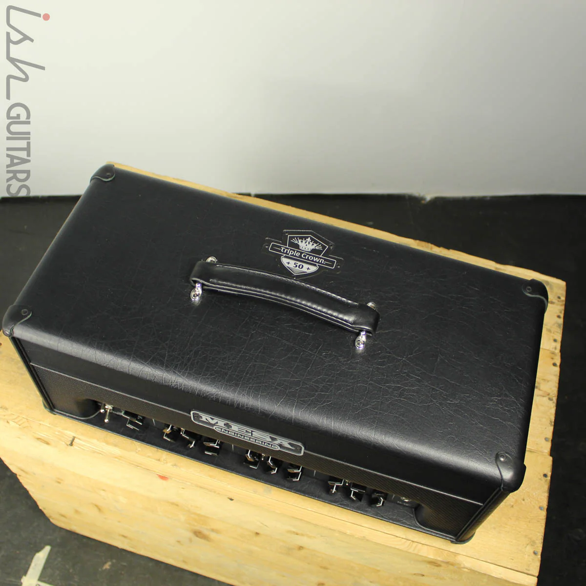 Mesa Boogie TC-50 Triple Crown Amplifier Head w/ Footswitch and Cover - Image 6