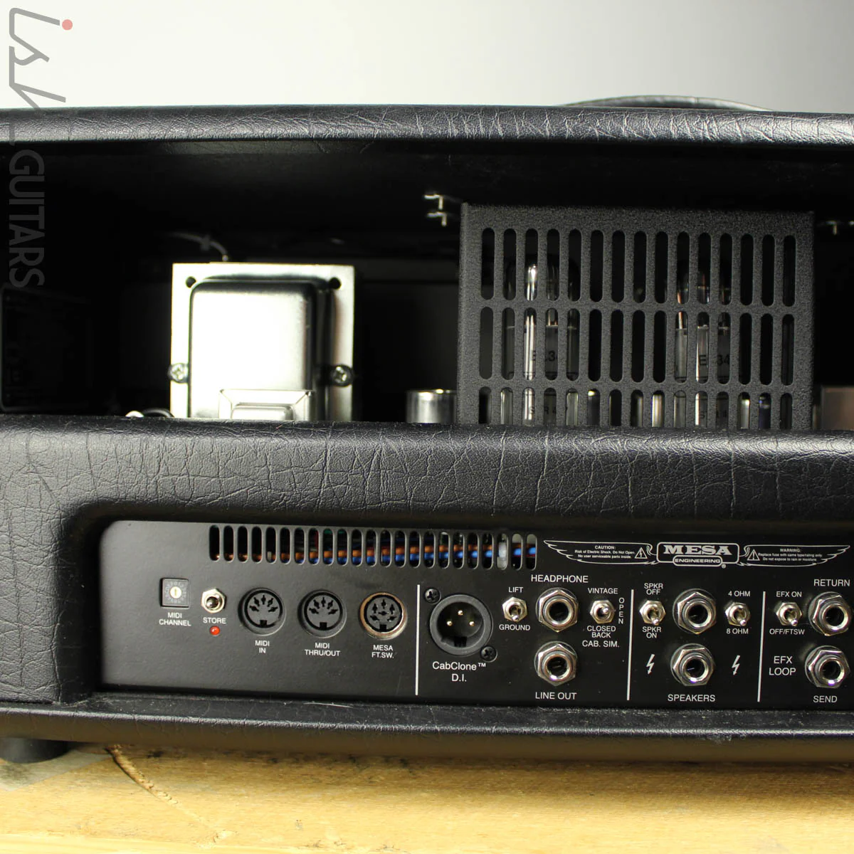Mesa Boogie TC-50 Triple Crown Amplifier Head w/ Footswitch and Cover - Image 9