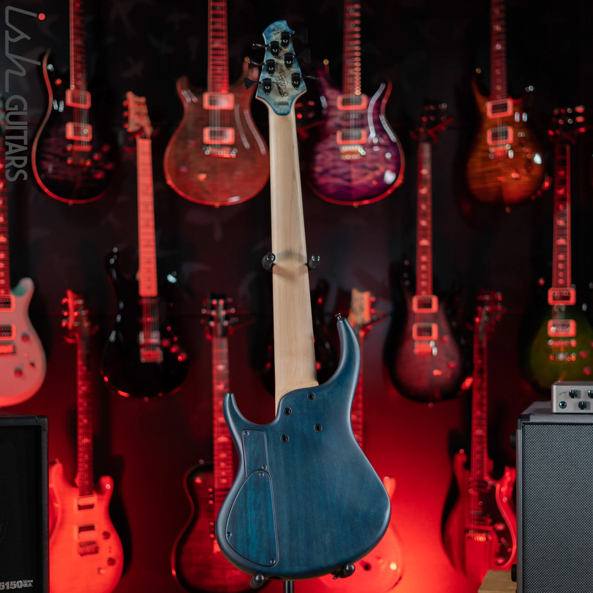 MTD 635-24 6-String Bass Quilt Maple Blue Burst Satin - Image 7