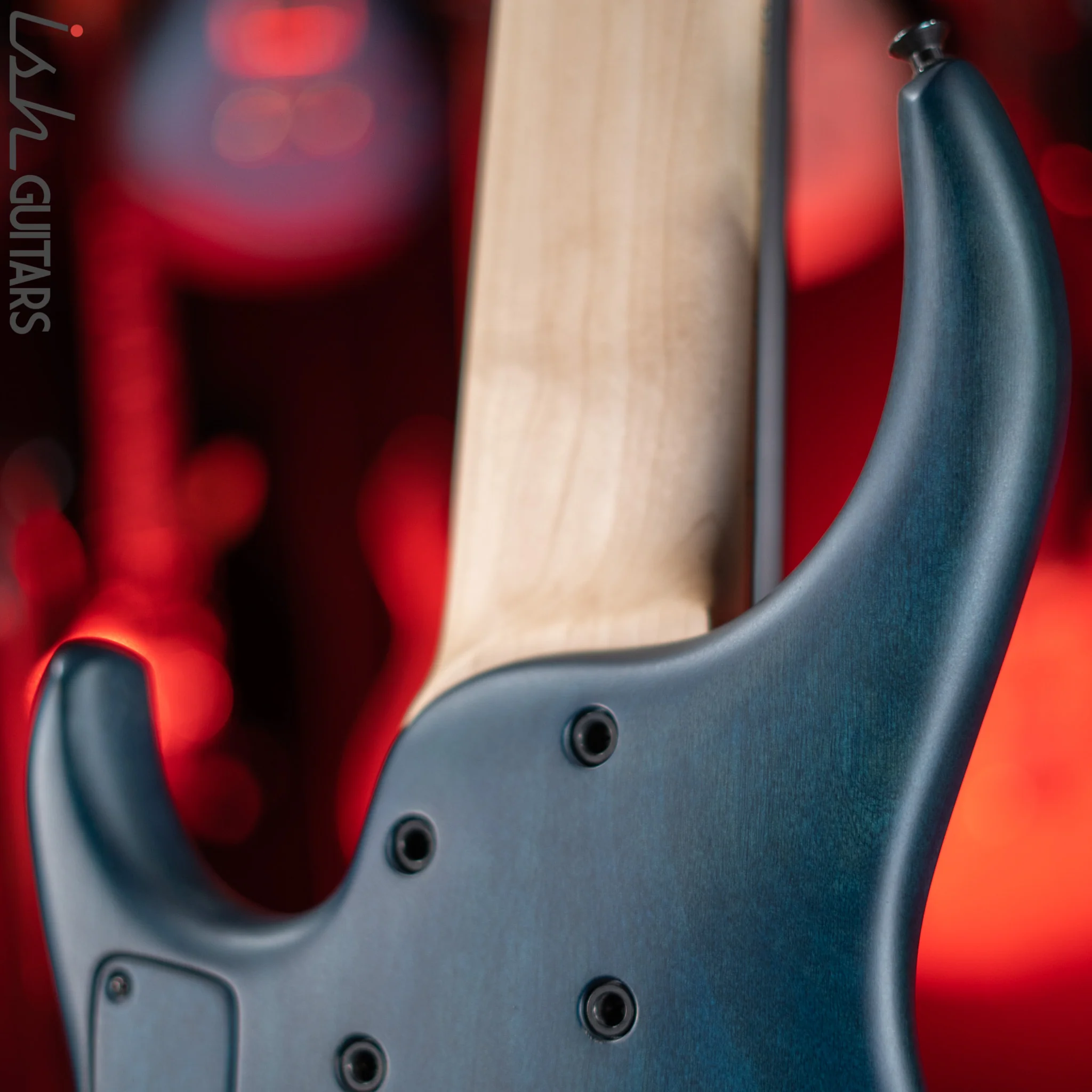 MTD 635-24 6-String Bass Quilt Maple Blue Burst Satin - Image 9